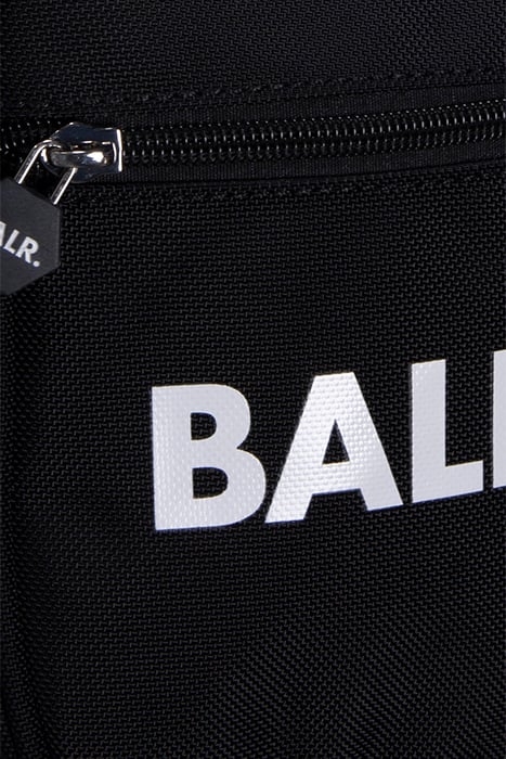 UNISEX B-SERIES CROSS BODY BAG JET BLACK/BRIGHT WHITE 5