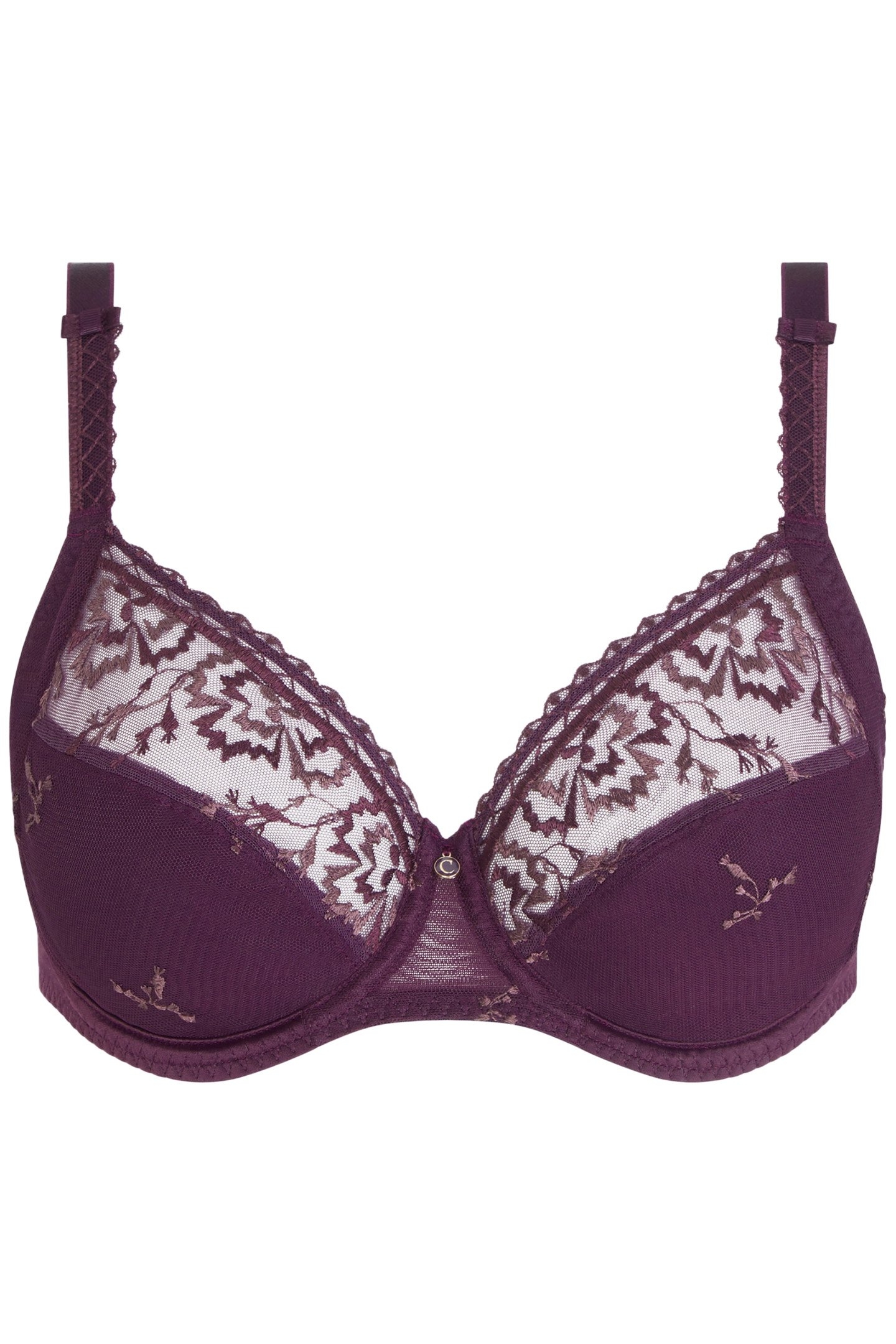 CO BRA UNDERW. VERY COVERING AUBERGINE SHADES 3