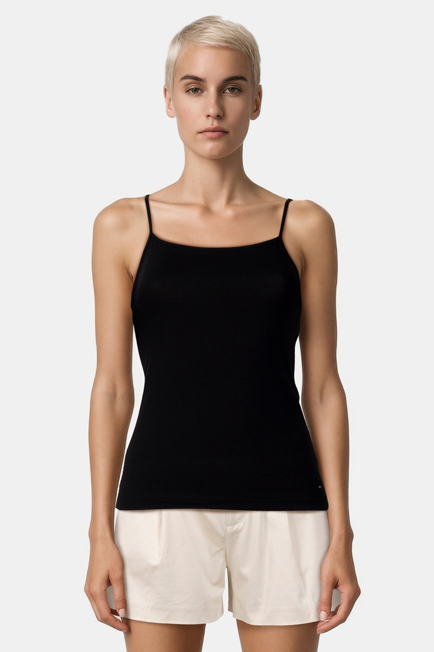 2 PACK CAMI BLACK/MISTY BLUSH 2