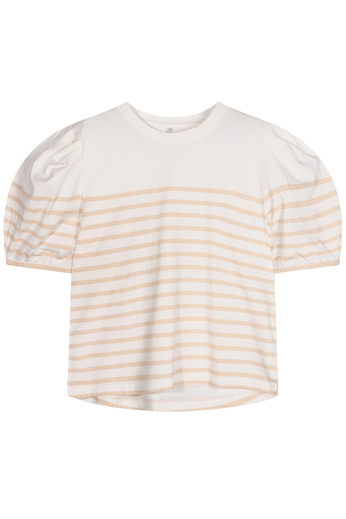 BALLOON SLEEVE TEE STRIPES ECRU/NATURAL 4