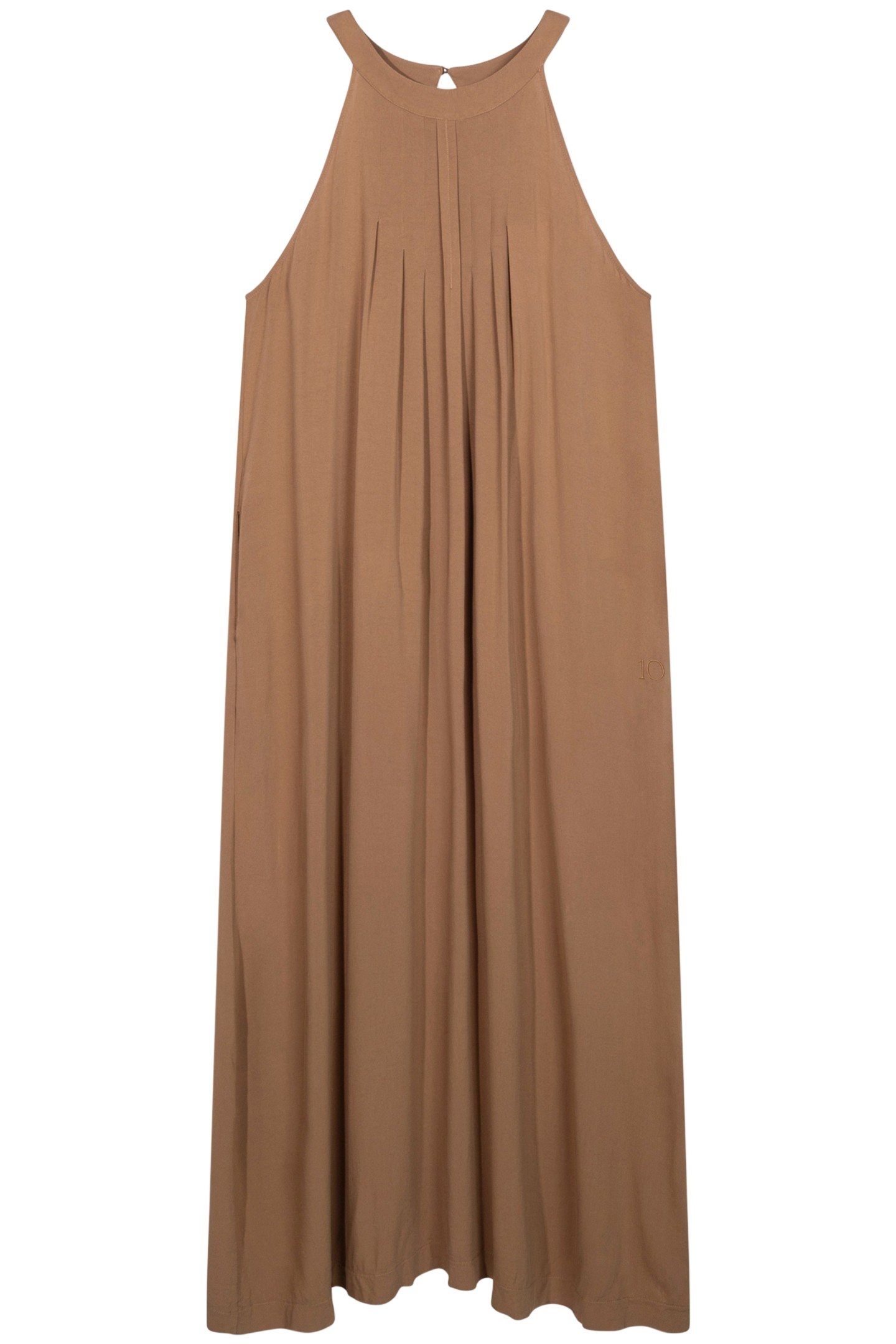 SMOKING DRESS CEDAR BROWN 3