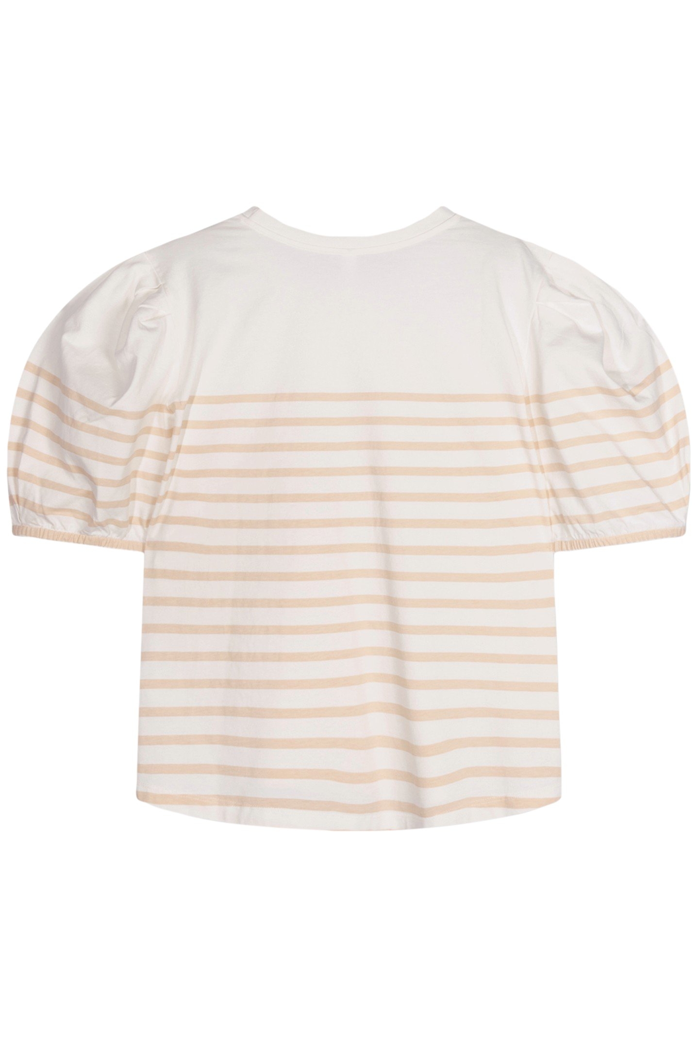 BALLOON SLEEVE TEE STRIPES ECRU/NATURAL 5