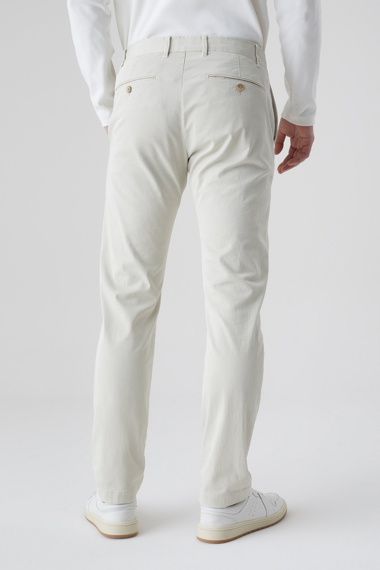 CLIFTON SLIM PANTS MARL STONE 2