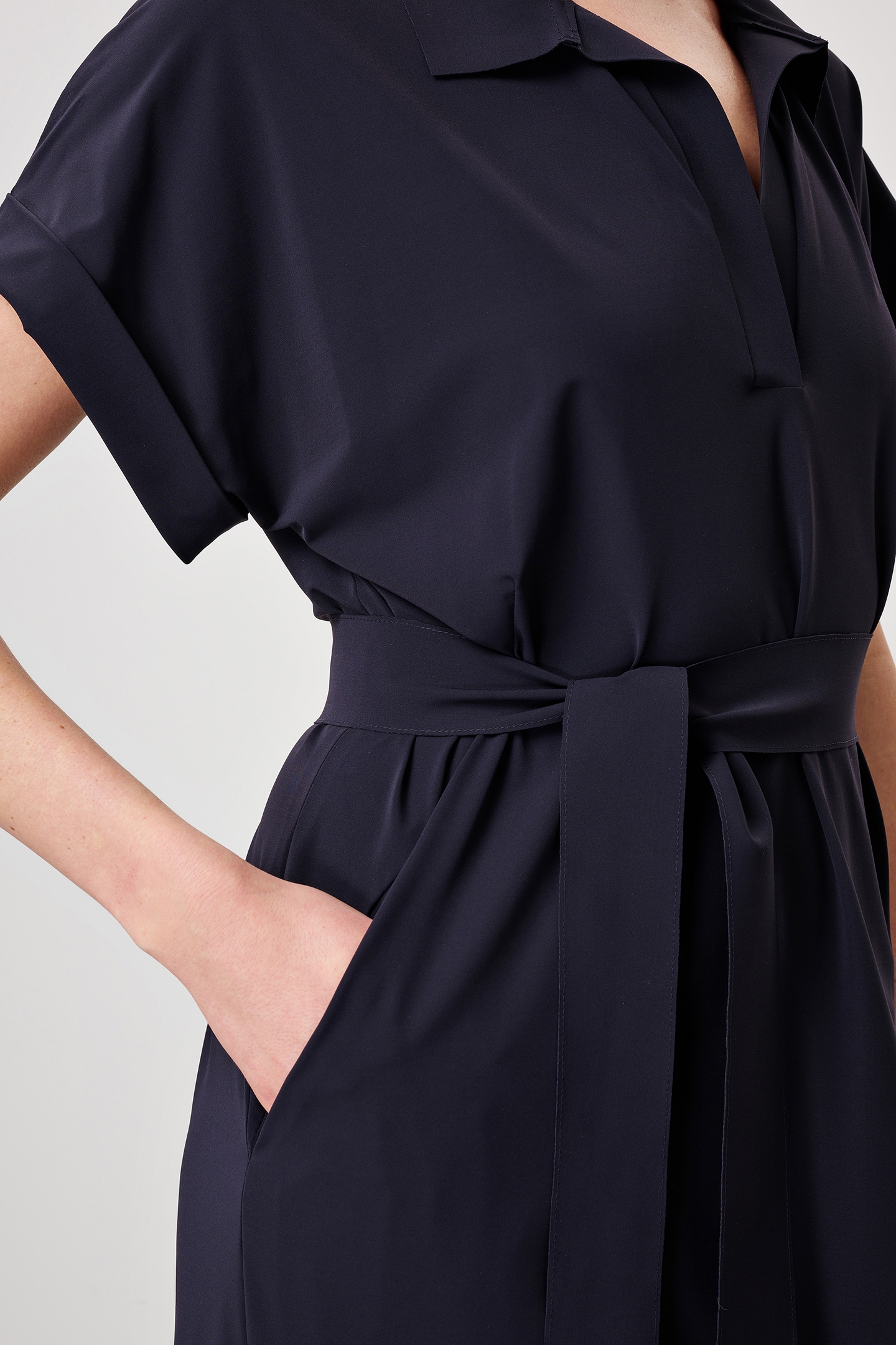 CHELSEA POLO DRESS INK BLUE 4