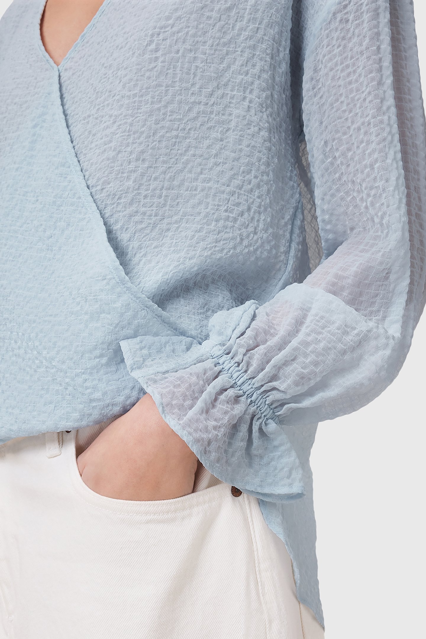 PENNY TOP PLEIN AIR BLUE 8