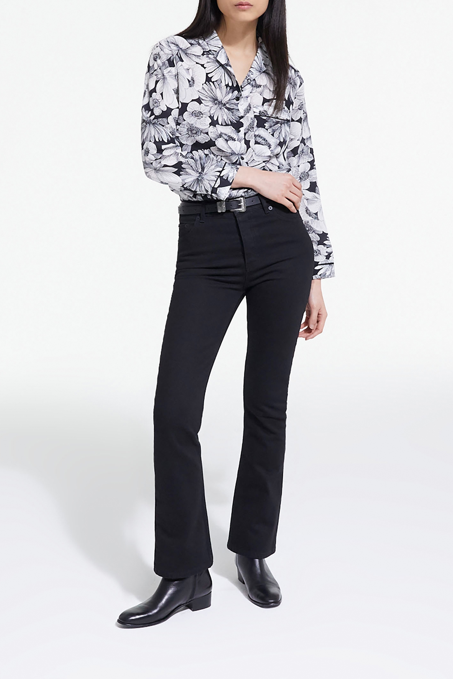 ROMANTIC GARDEN PRINT LONG SLEEVE SHIRT 3