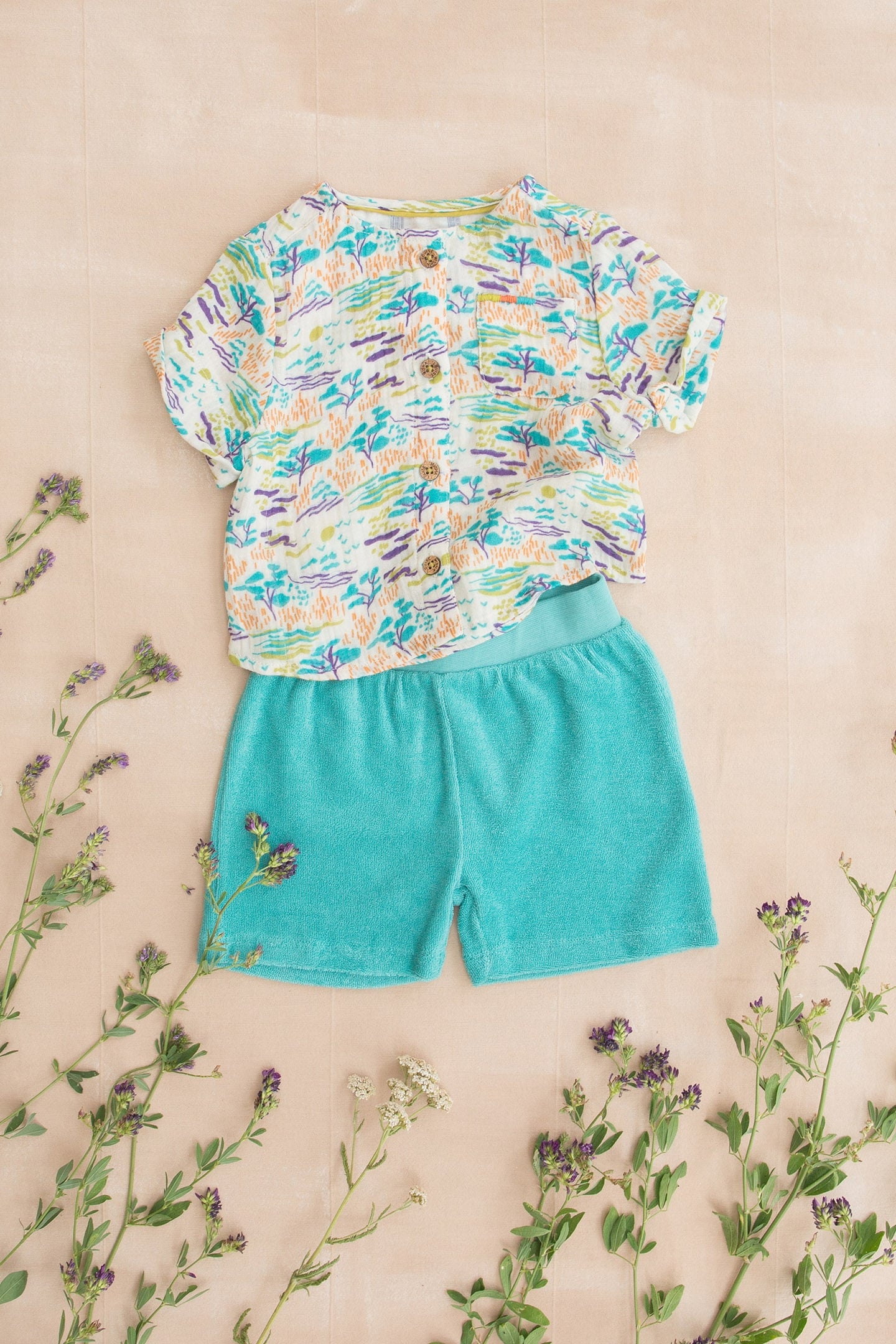 SHIRT ADELIO CREAM PAST FIELDS 8