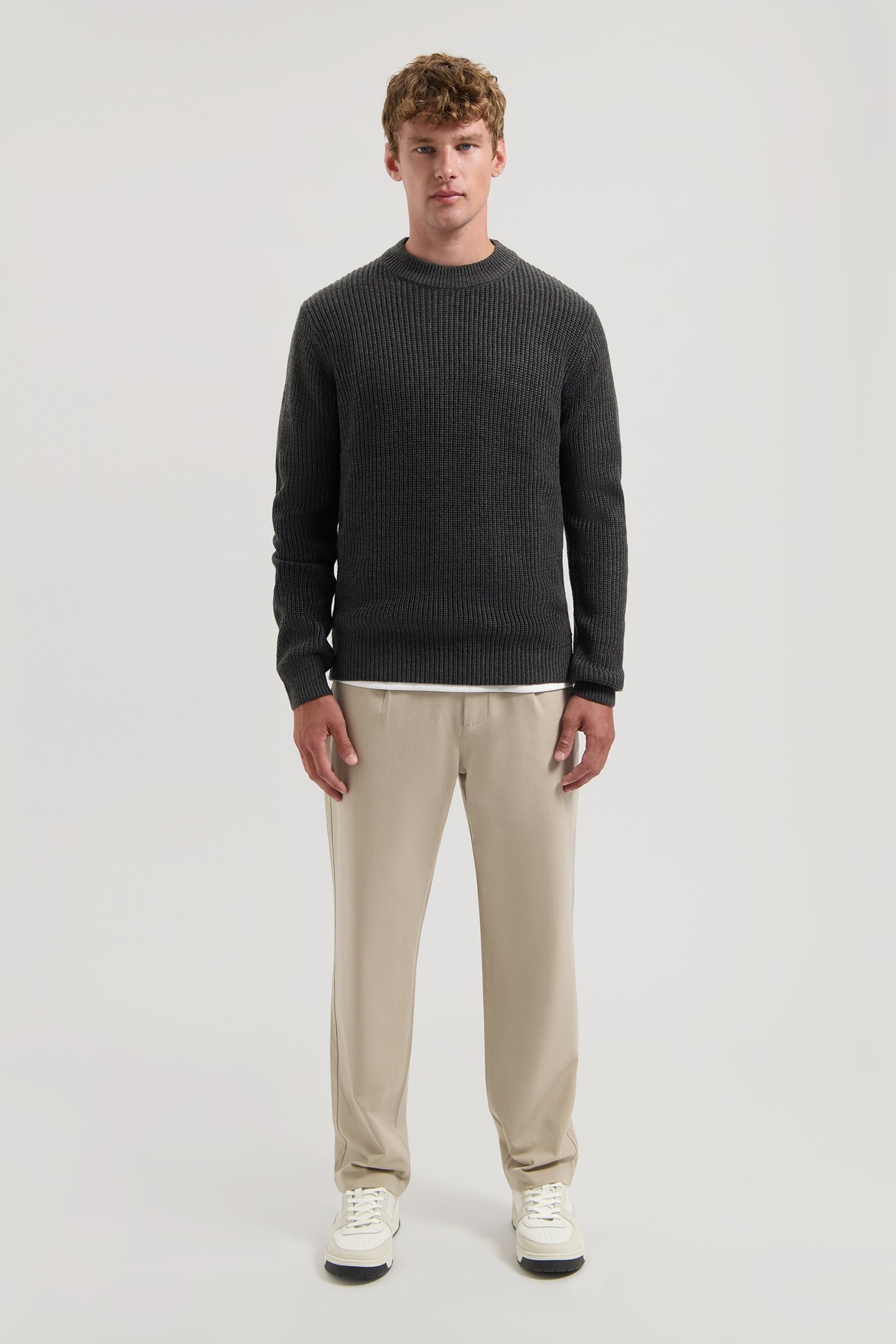 DS_CREW RIBKNIT ANTHRA MELANGE 3