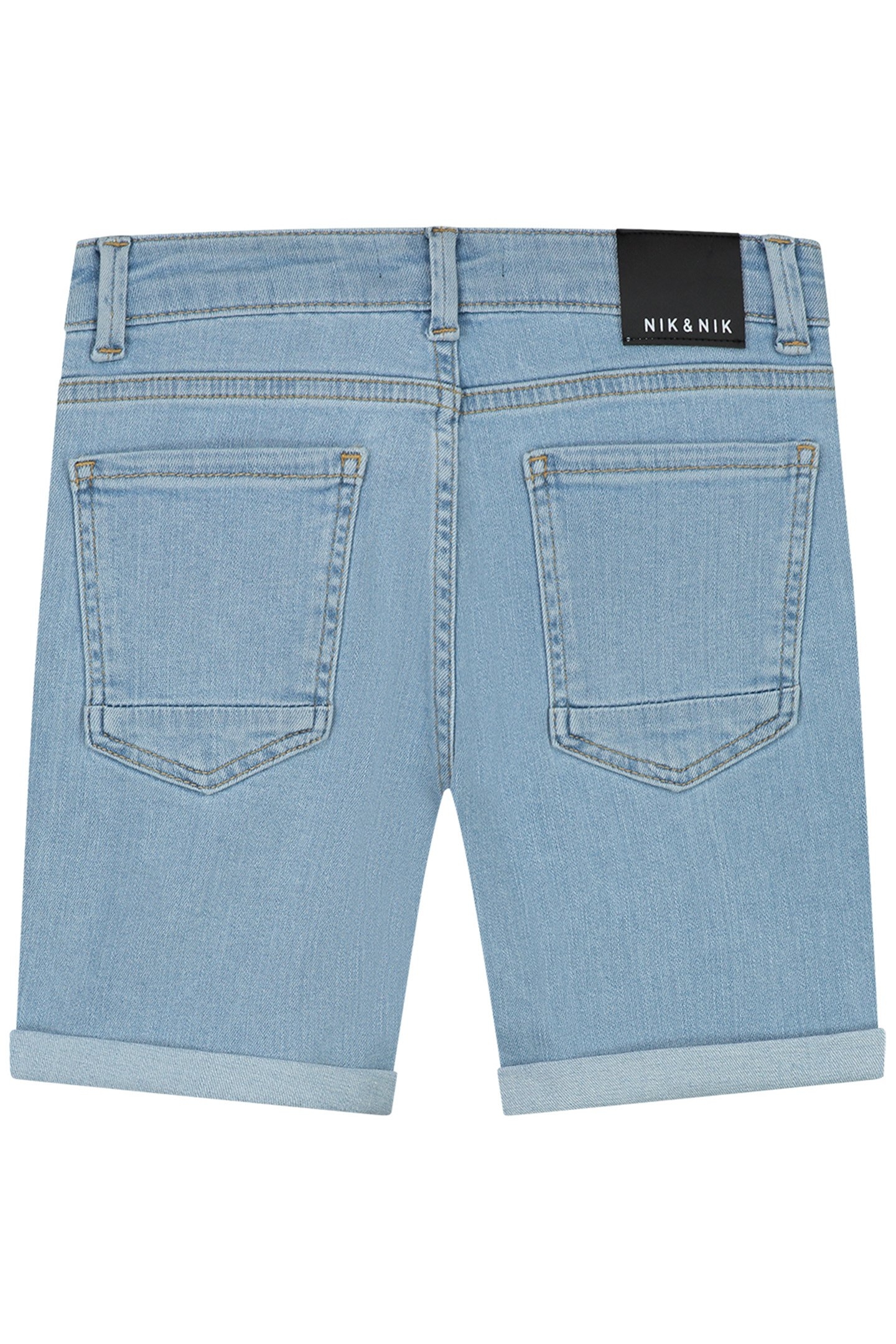 ACEE DENIM SHORT MID BLUE DENIM 2