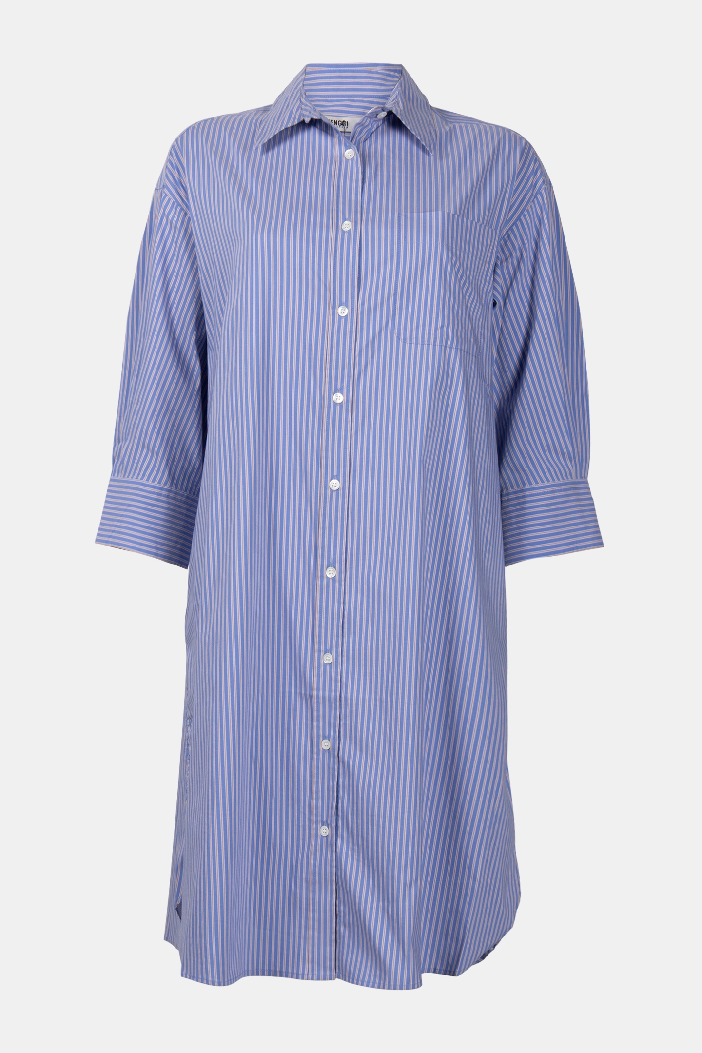 COTTON SHIRT DRESS BLUETTE 3