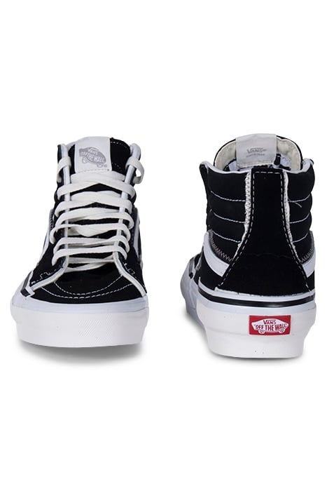 SK8-HI RECONSTRUCT BLACK/TRUE WHITE 2