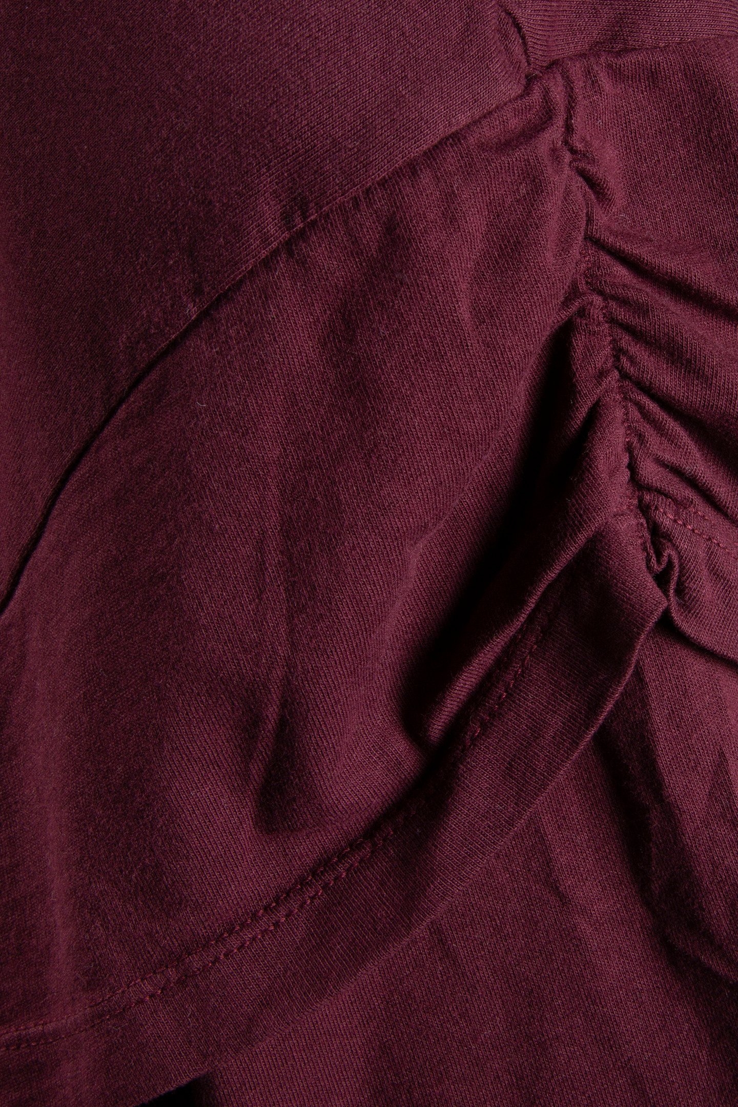 FREDINE T-SHIRT BERRY/BORDEAUX 4