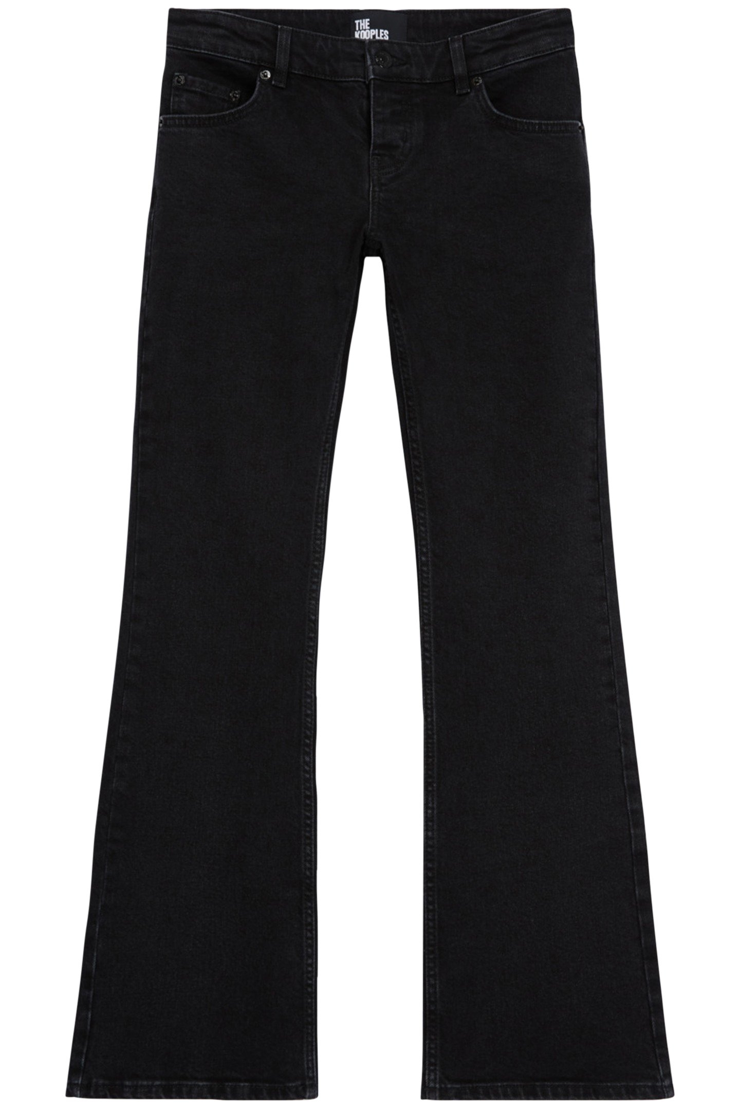 DELAVE BLACK BOOTCUT JEANS 5