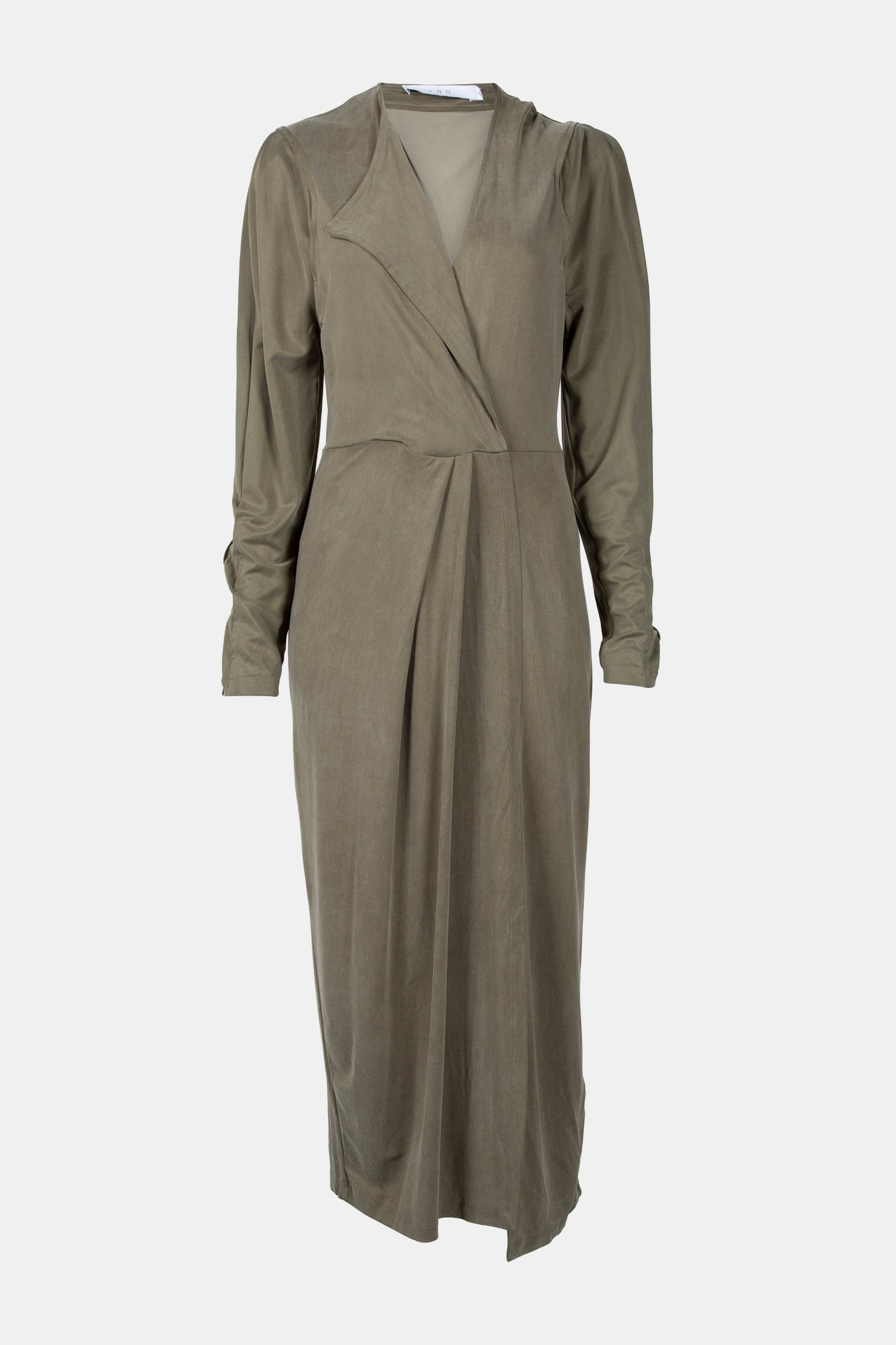 EMILO DRESS LIGHT KHAKI 3