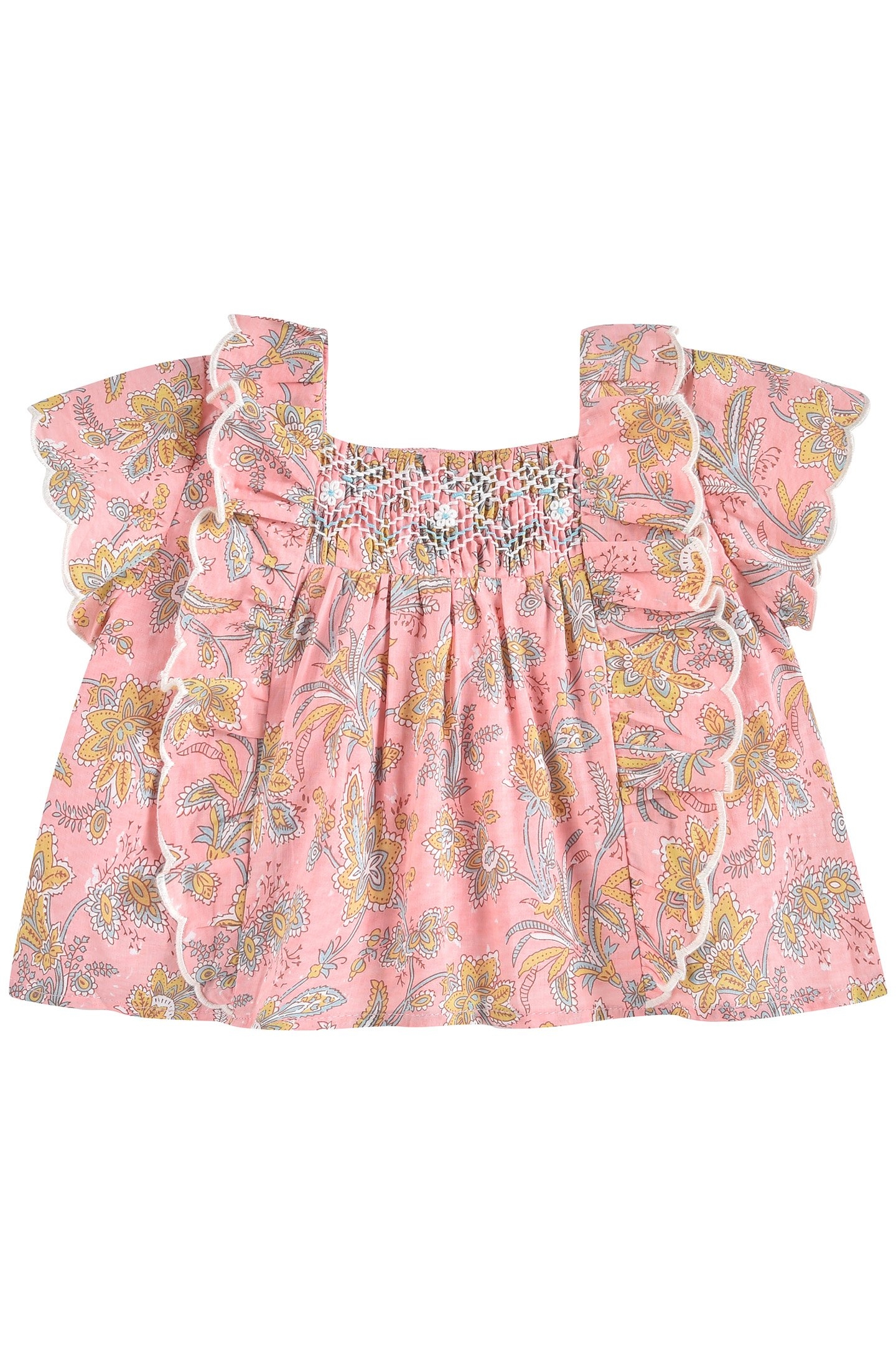 BLOUSE LILOU PINK RIVIERA 1