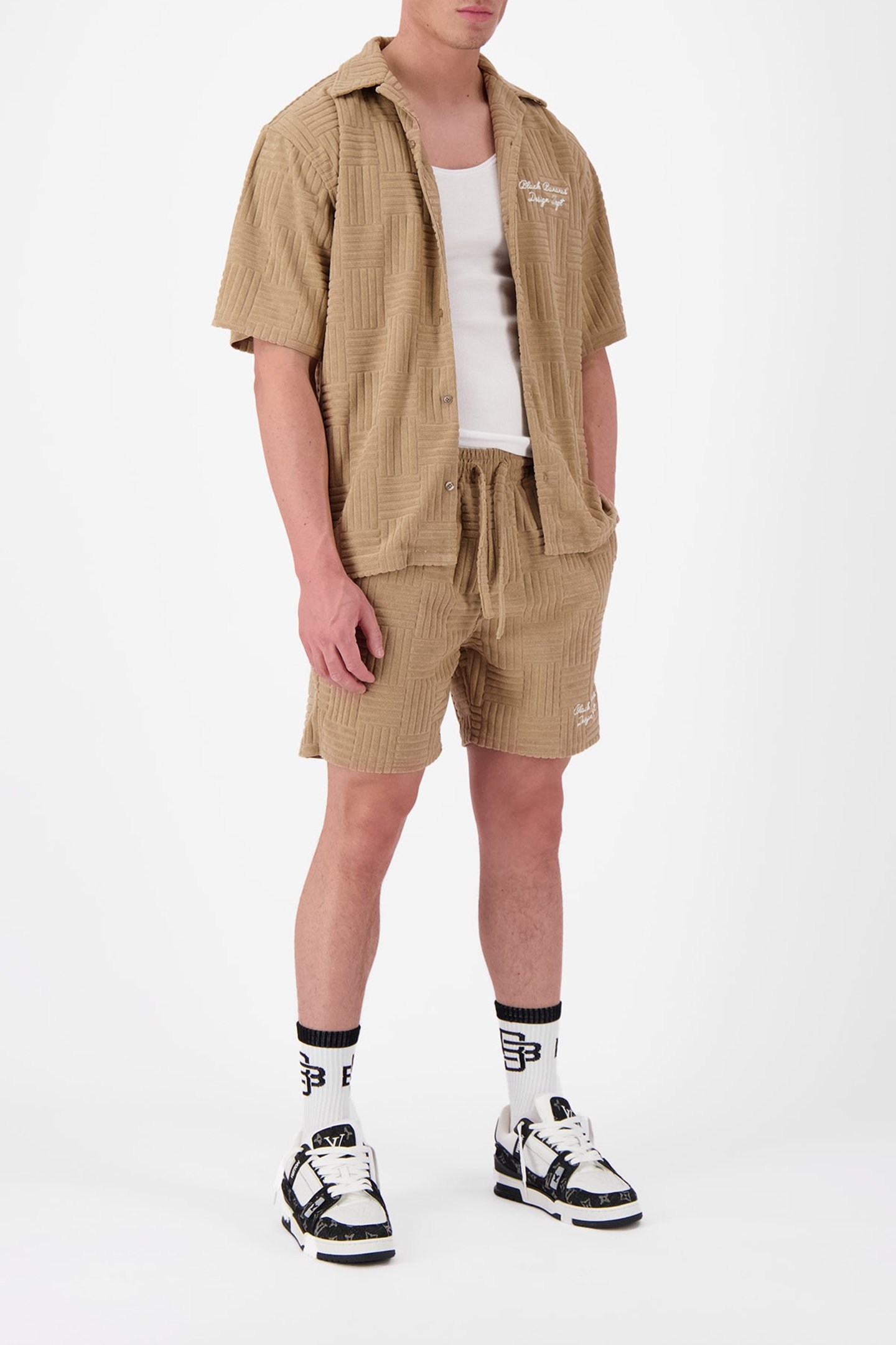 TERRY RESORT SHIRT BROWN 5