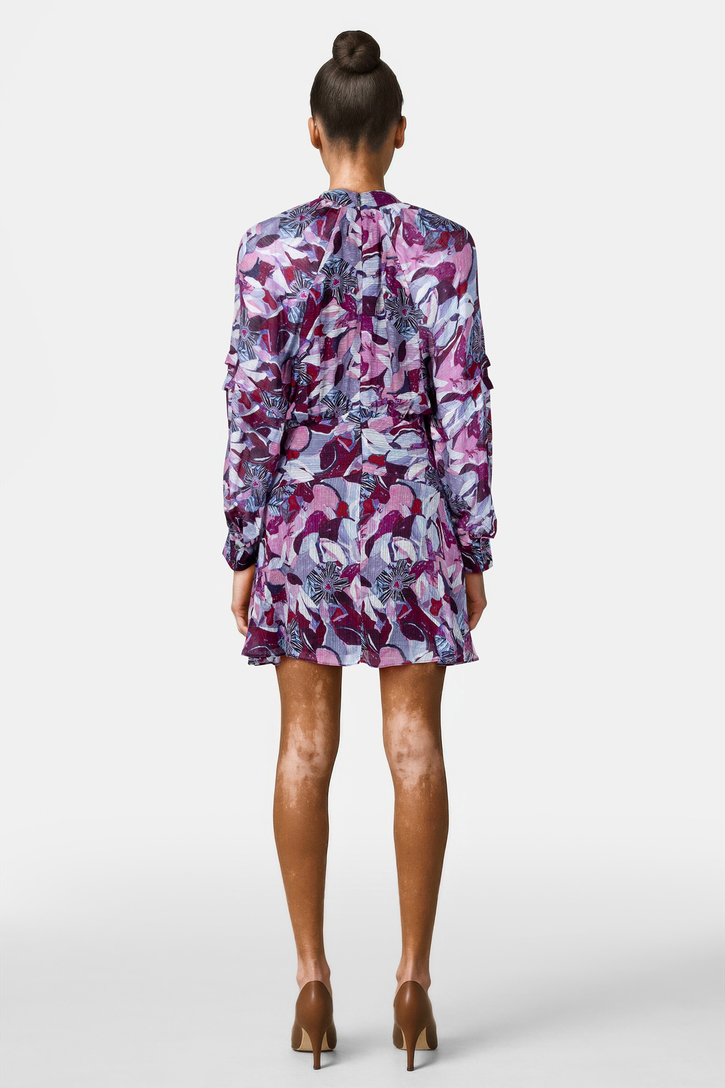 DARSA DRESS PURPLE/MULTICO 2