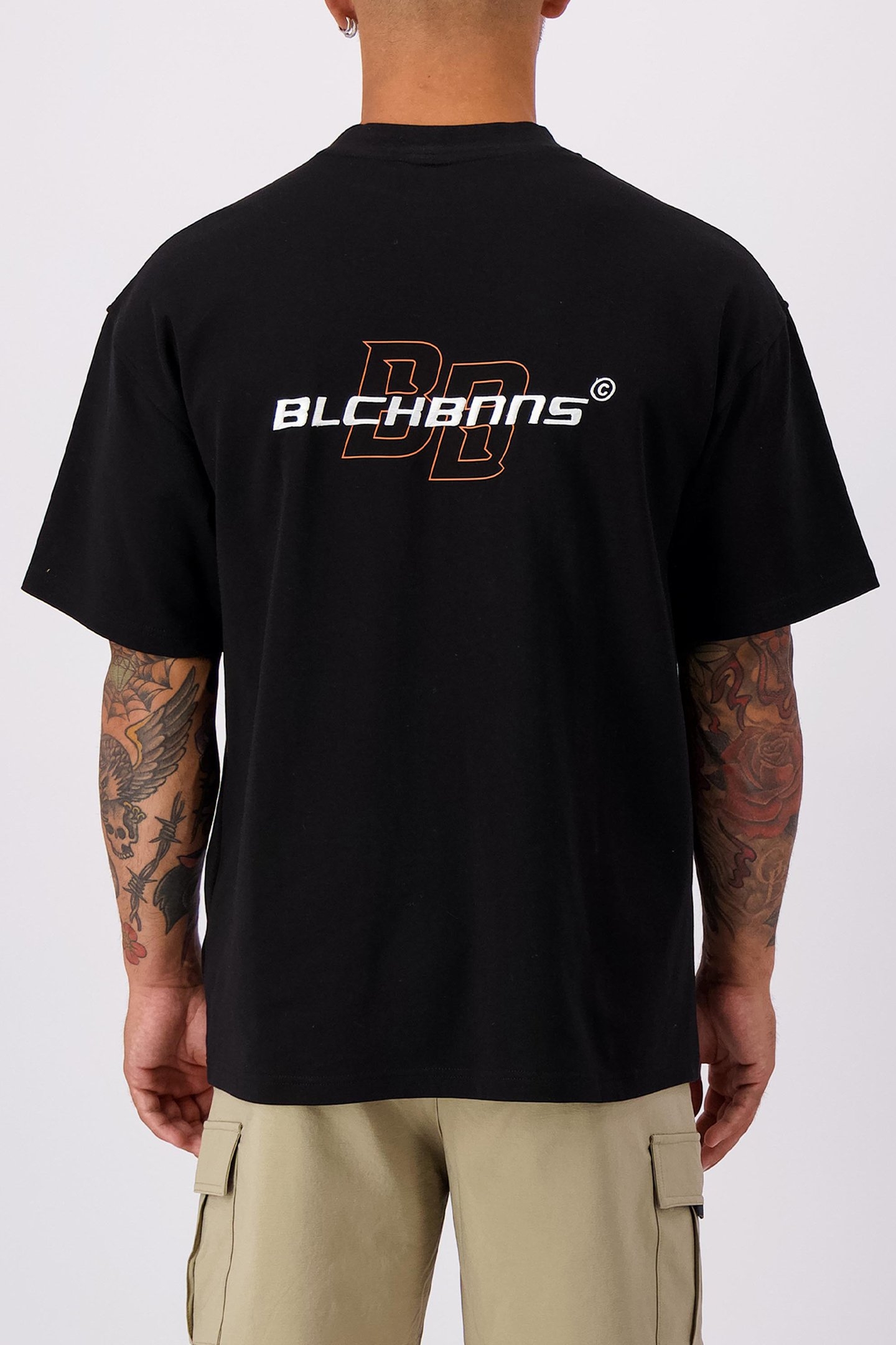 INITIALS TEE BLACK 2