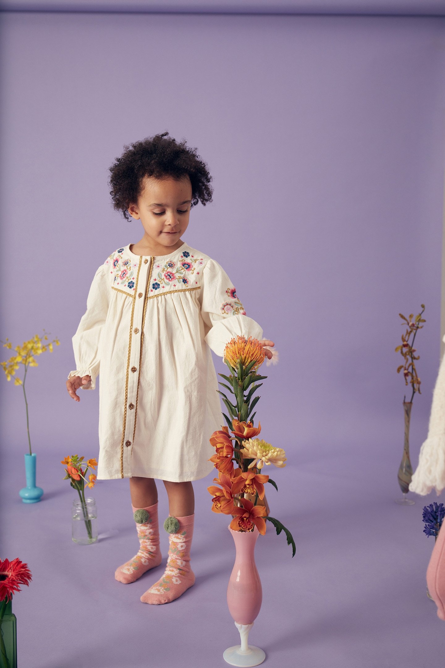 DRESS FLORIANE CREAM 1