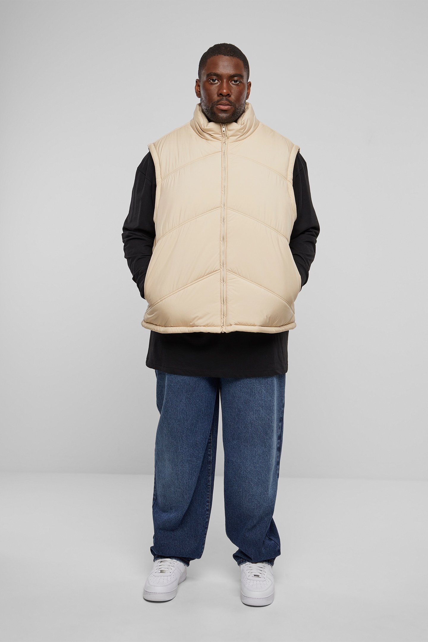 ARROW PUFFER VEST WET SAND 3