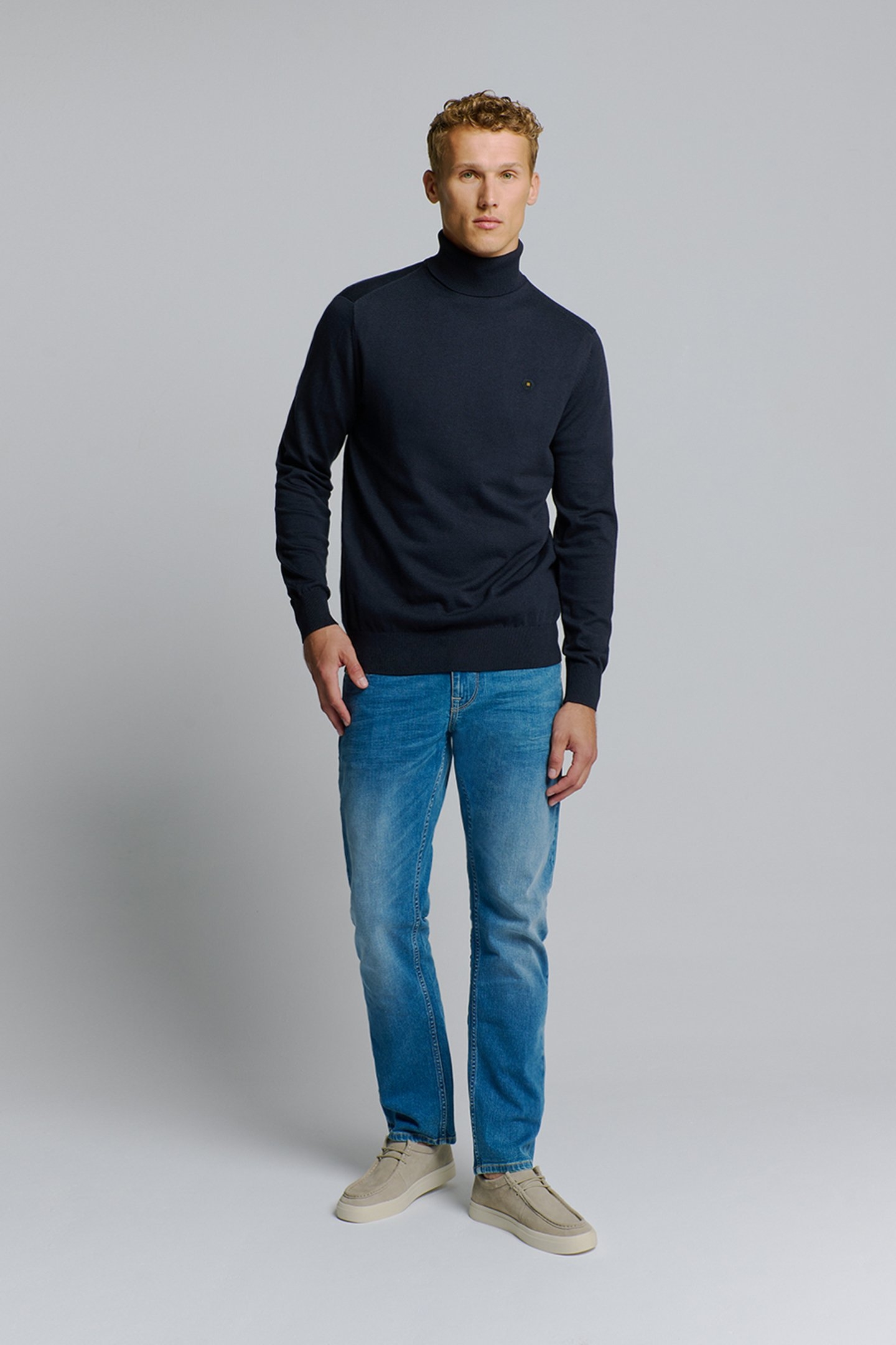 PULLOVER ROLLNECK BLUEBERRY 3