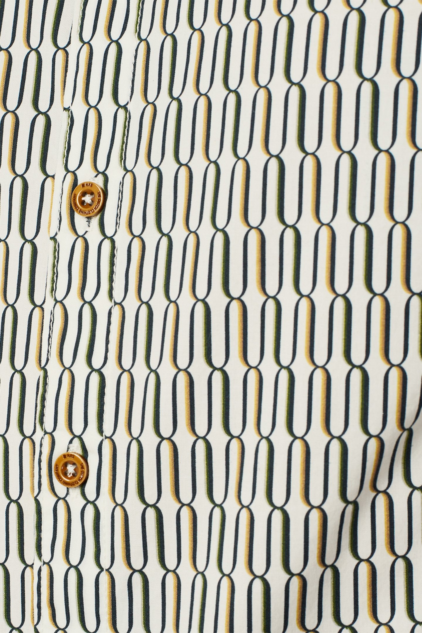 SHIRT STRETCH ALLOVER PRINTED WHITE 7