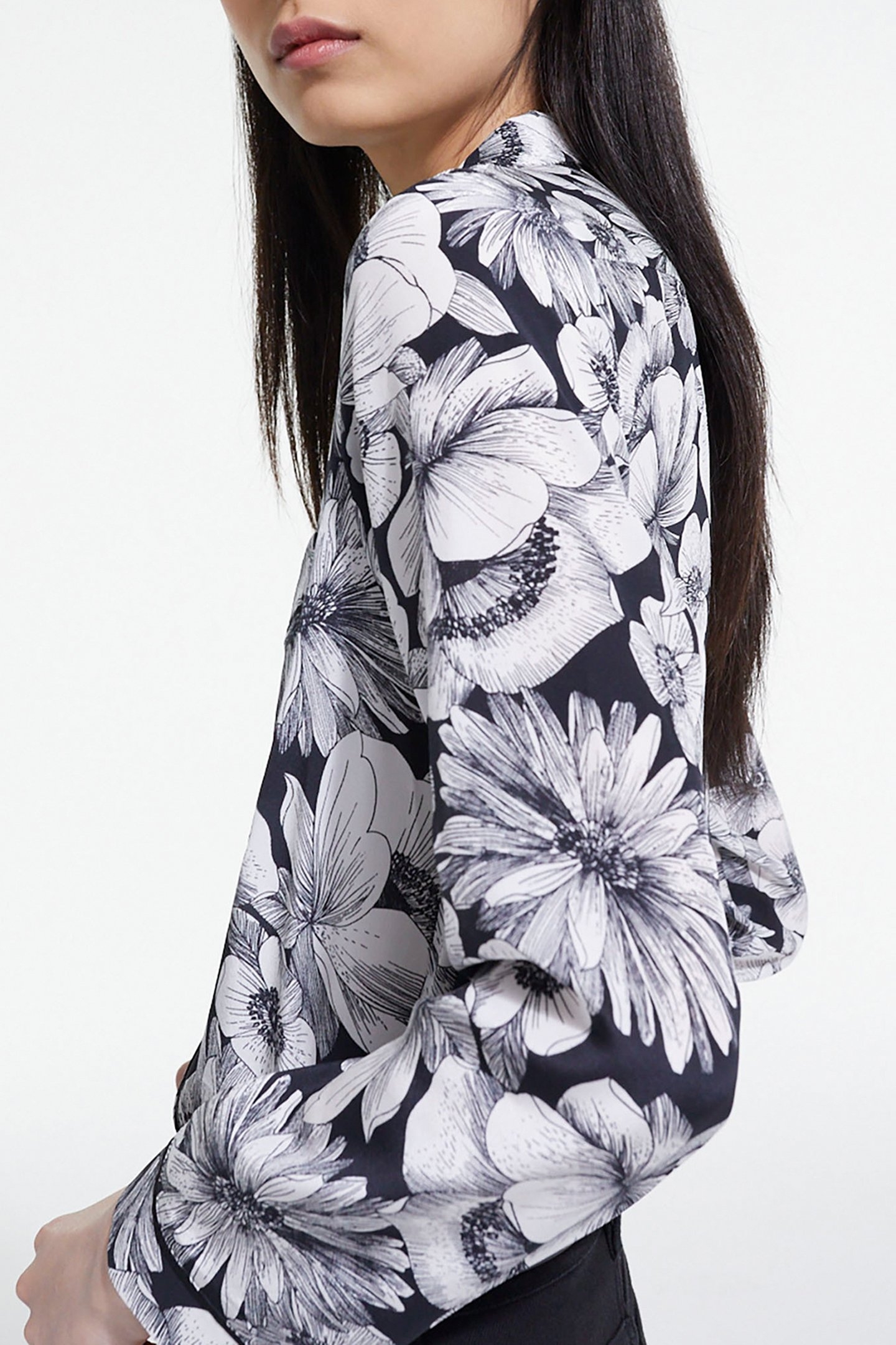 ROMANTIC GARDEN PRINT LONG SLEEVE SHIRT 6