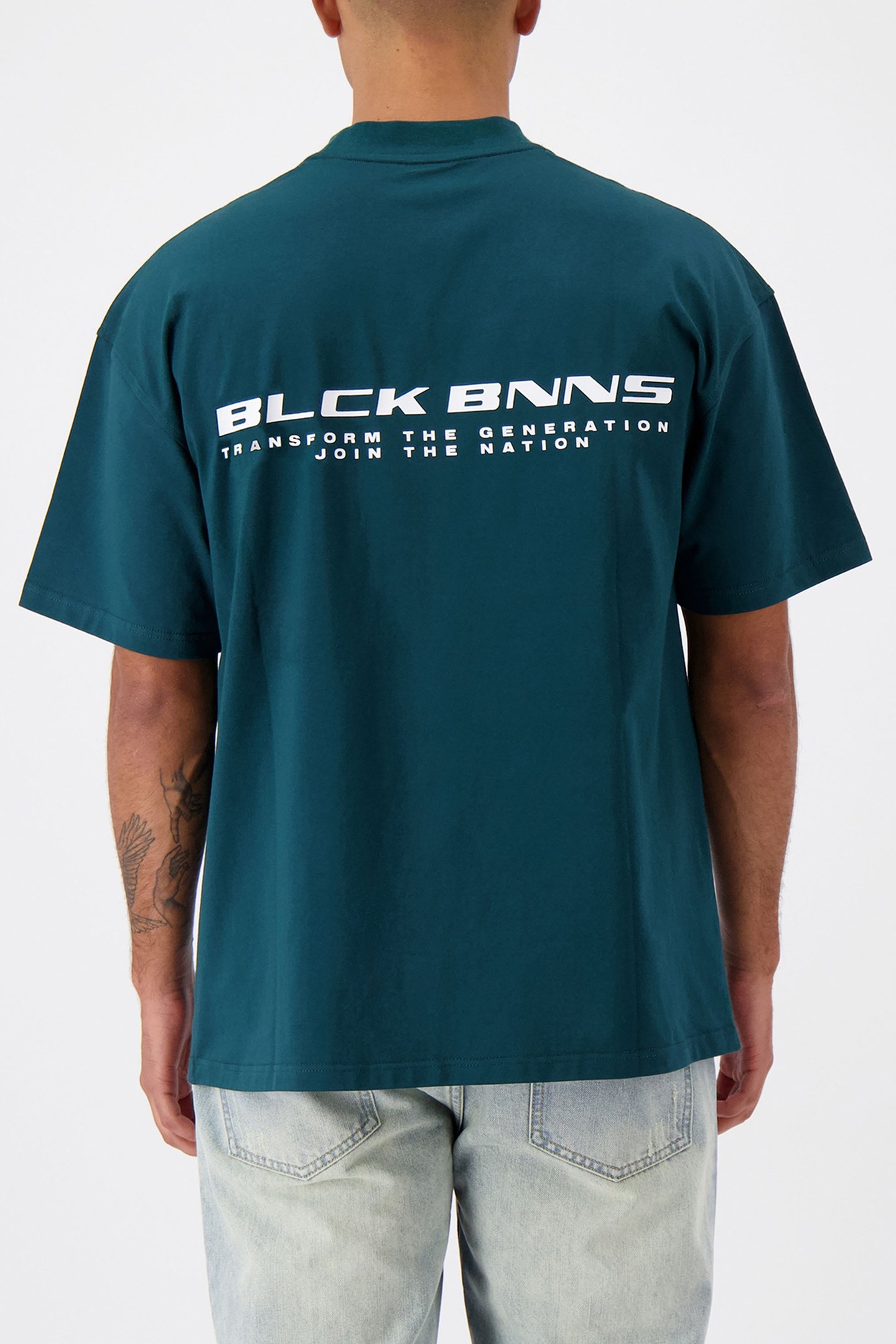 NATION T-SHIRT PINE GREEN 2