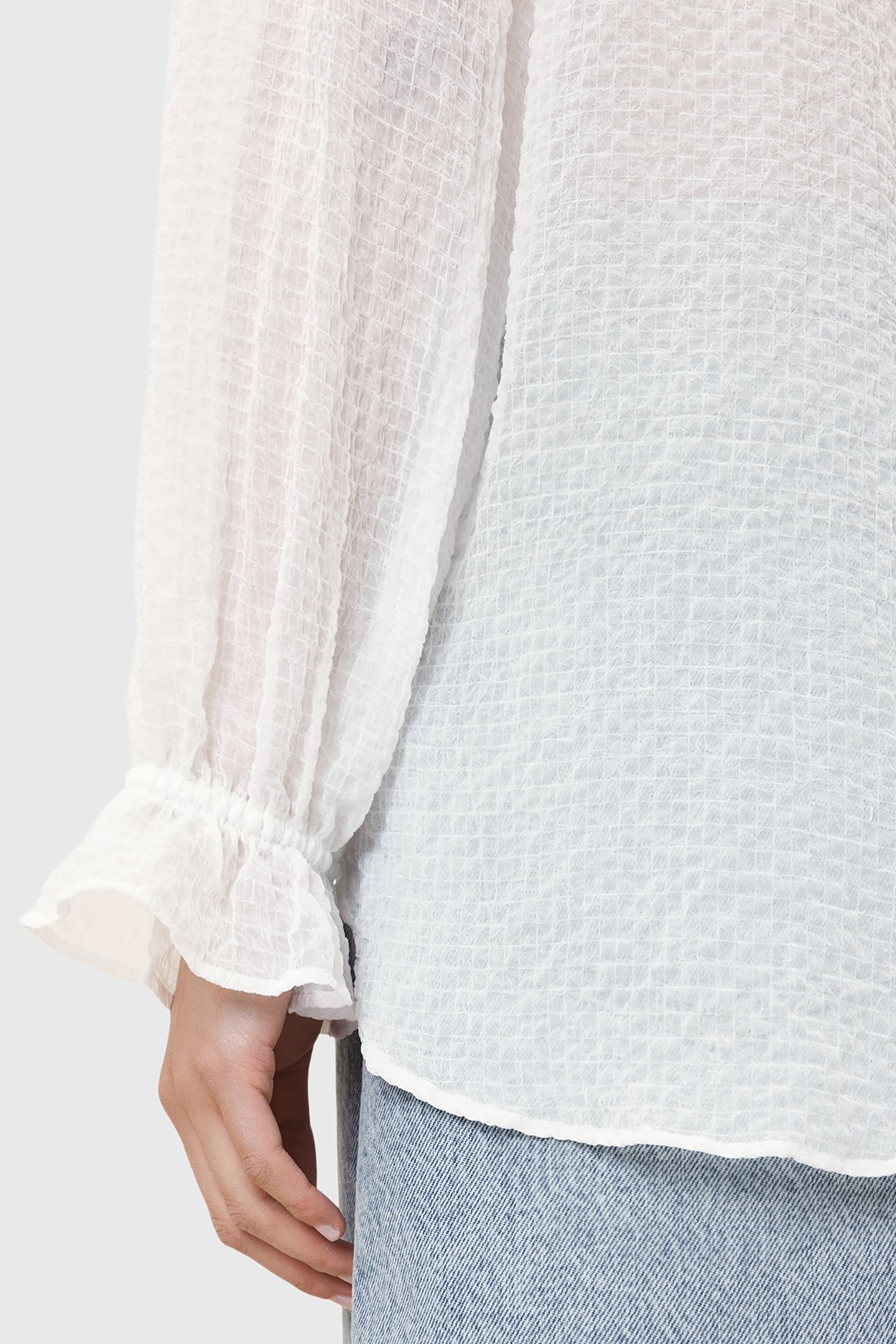 PENNY TOP CHALK WHITE 8