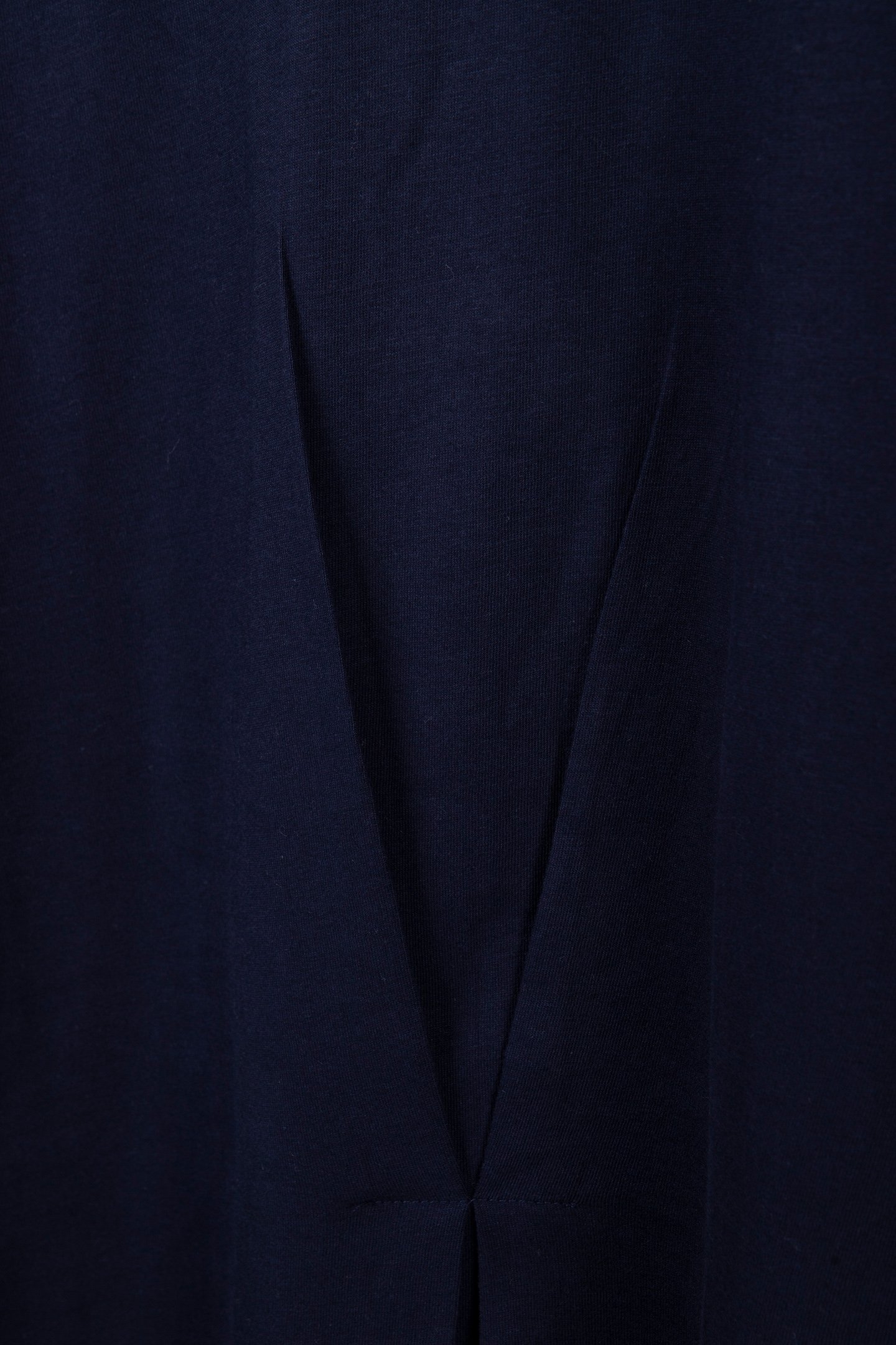 BRUSHED PLEAT TEE MIDNIGHT 4