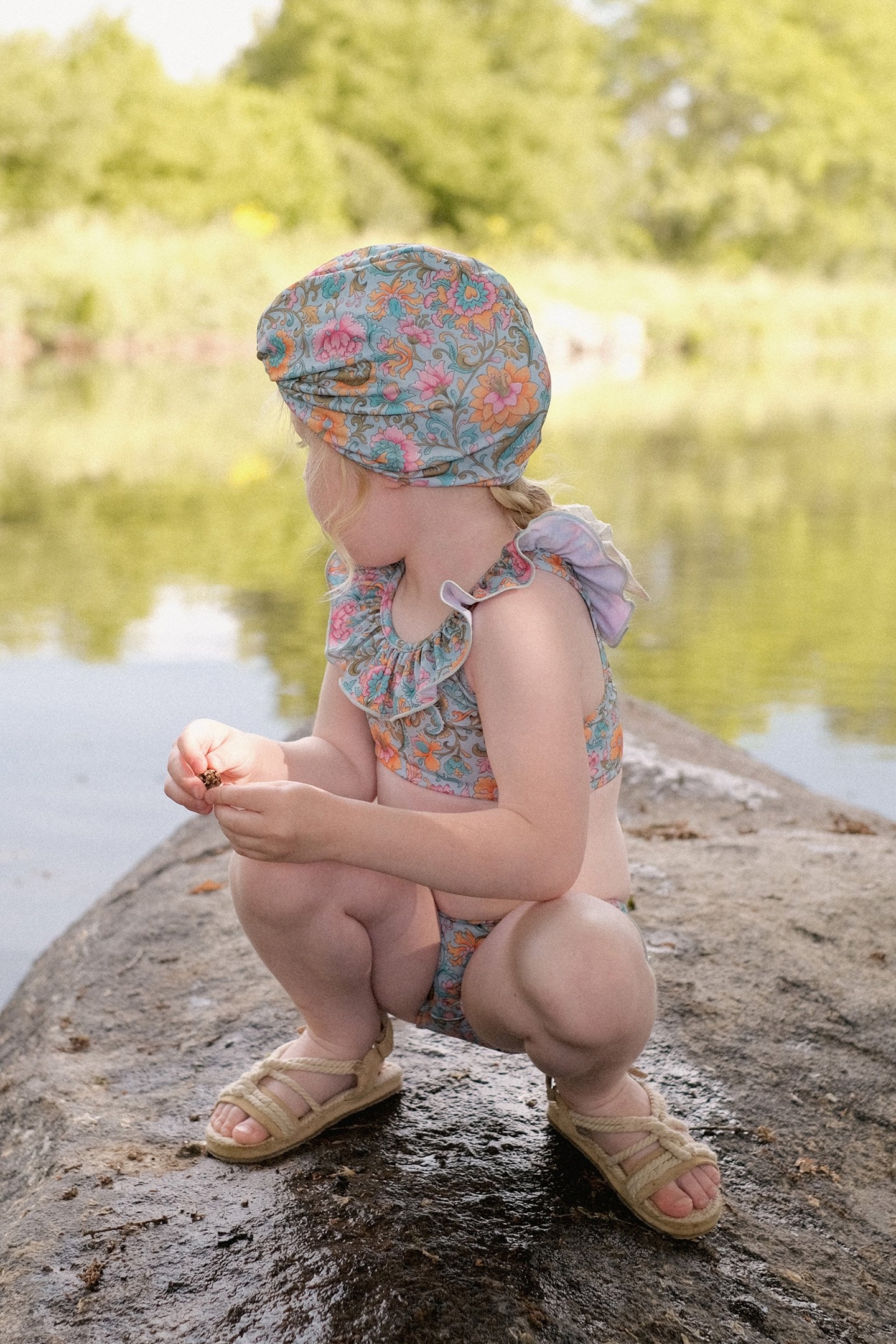 BIKINI SET PRIMAVERA WATER RIVER FLOWERS 6