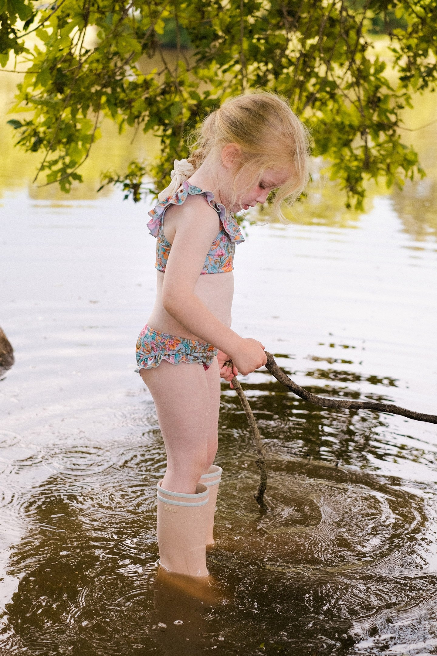BIKINI SET PRIMAVERA WATER RIVER FLOWERS 4