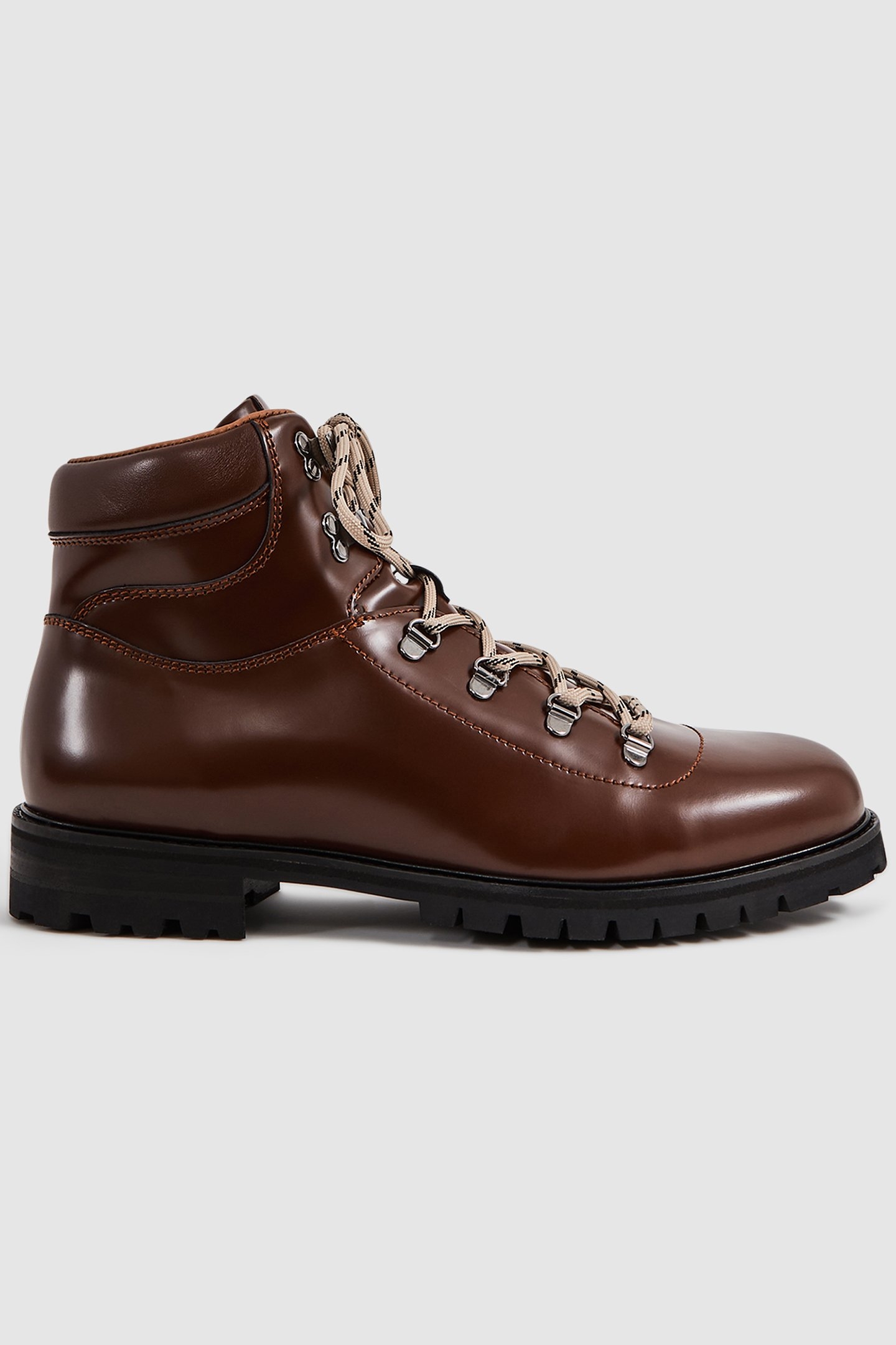 HIKING BOOT DARK TAN 1