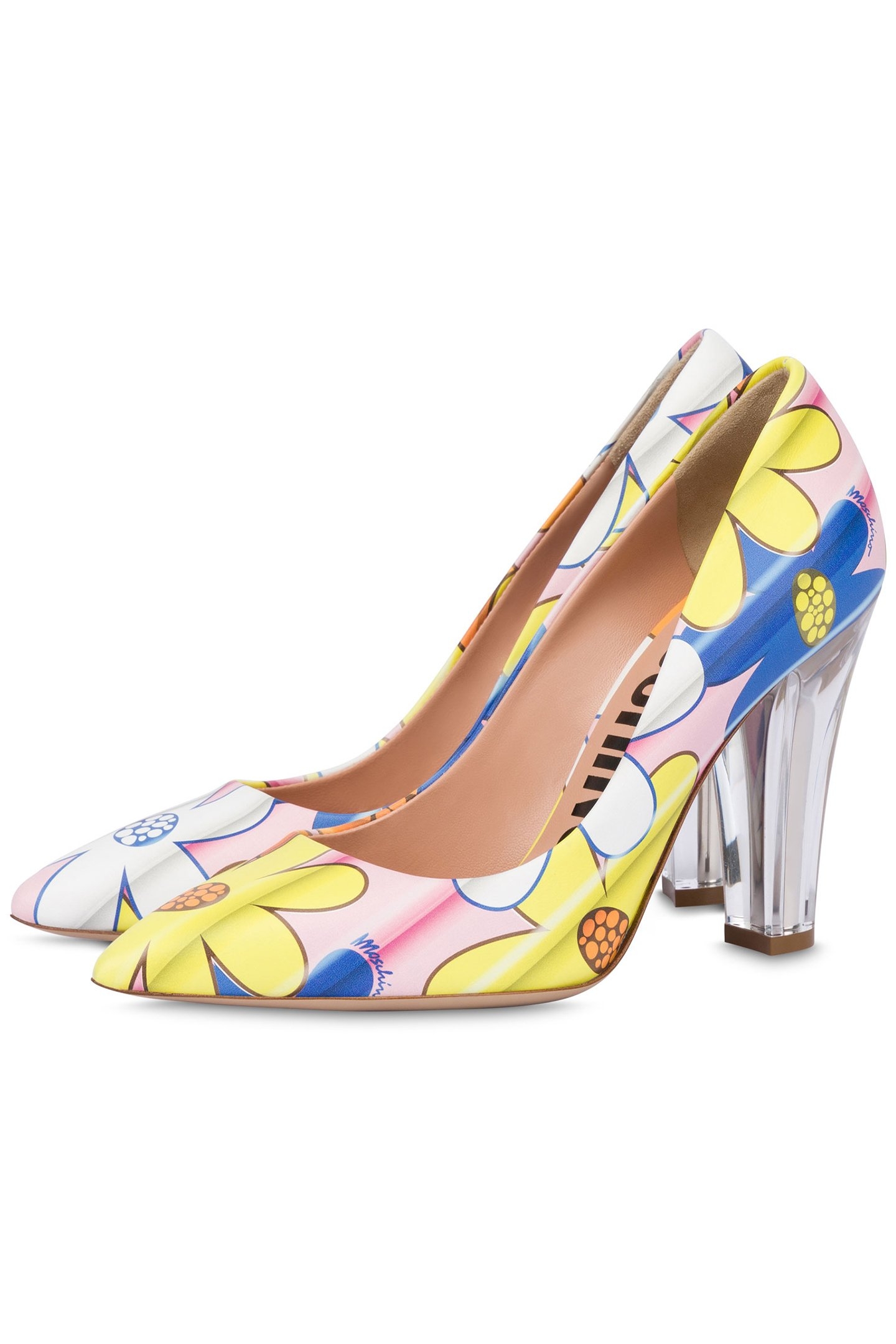 CALFSKIN PUMPS ALLOVER FLOWERS VIT.ST.FLOWER 2