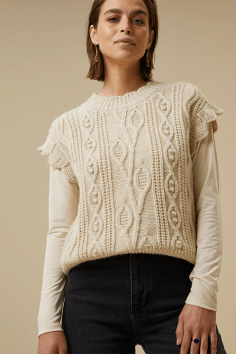 OKKE PULLOVER SAND 1