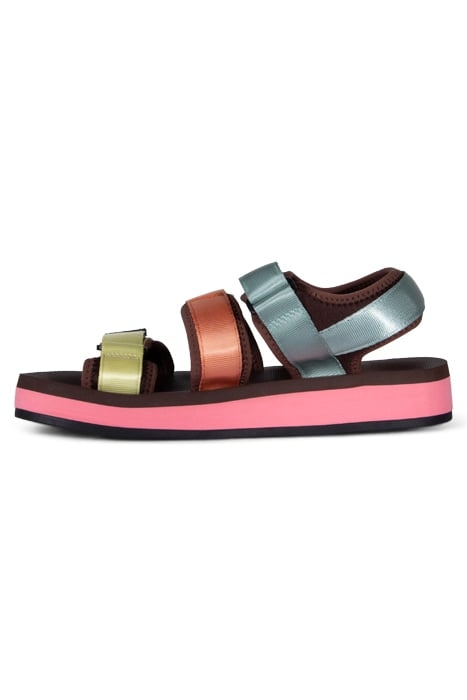 LYDIA SPORT SANDAL DK.BROWN MULTI 3