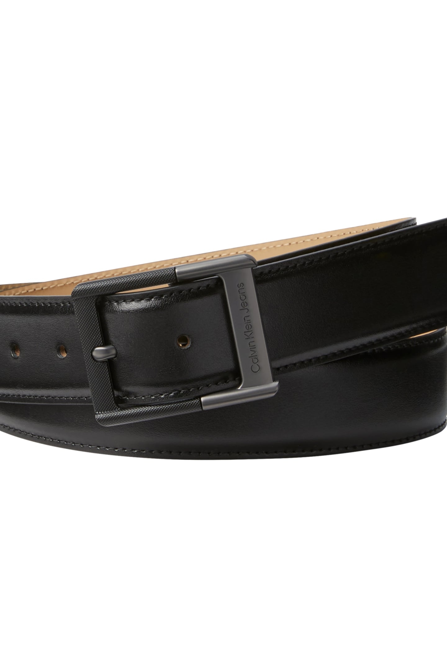 CLASSIC BUCKLE BELT BLACK/BLACK & MATTE GUNMETAL 2
