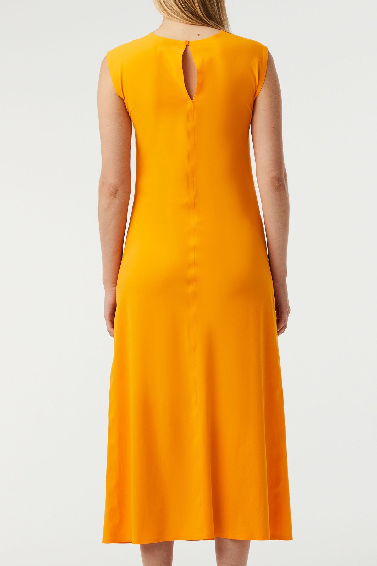 JEULAM V1.Y7.01 JERSEY DRESS WARM YELLOW 2