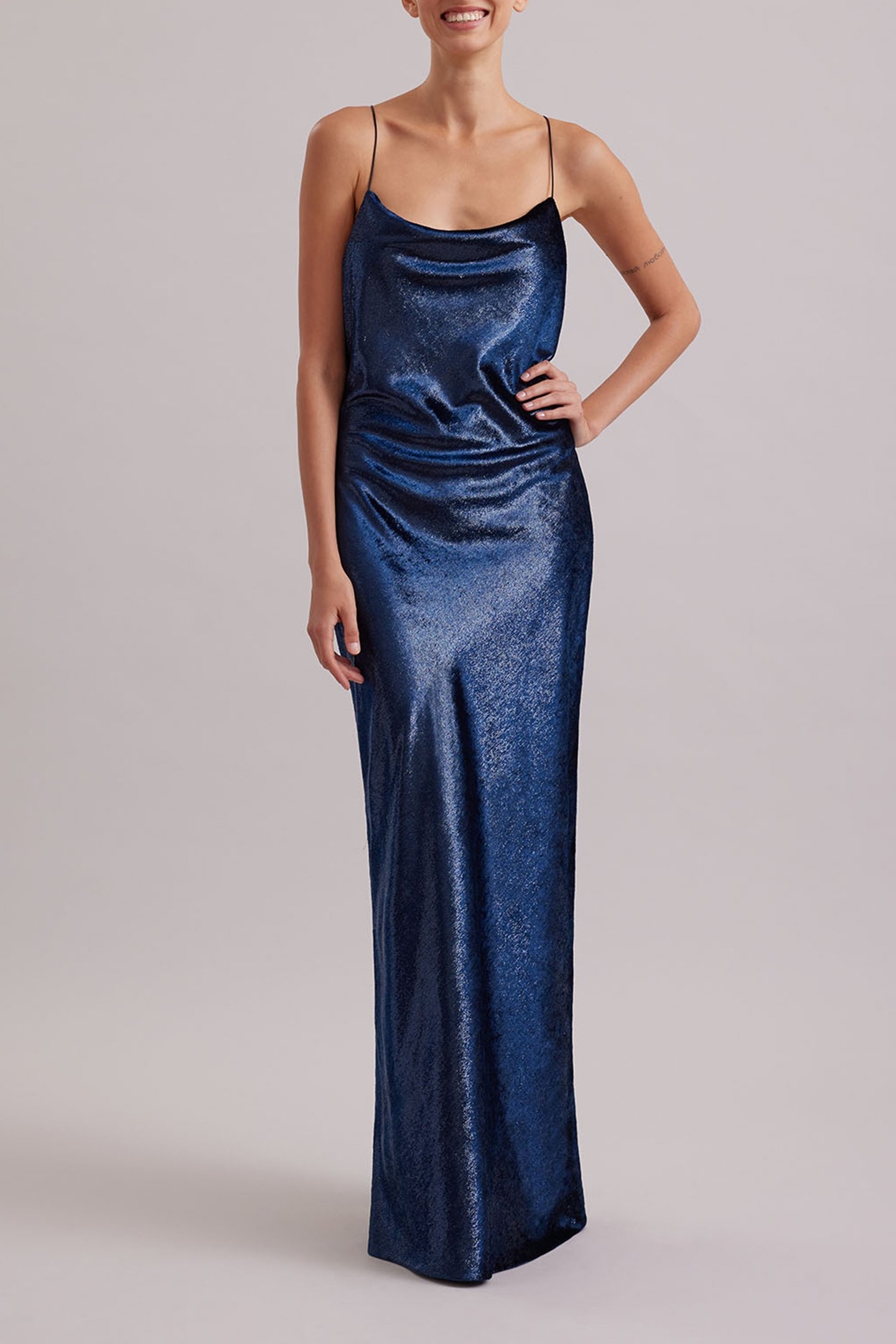 FRESQUE ROBE DARK NAVY 1