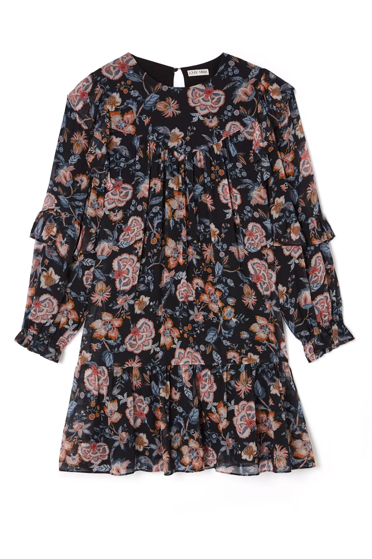 DRESS OTTELA CHARCOAL TPICAL LOON 1