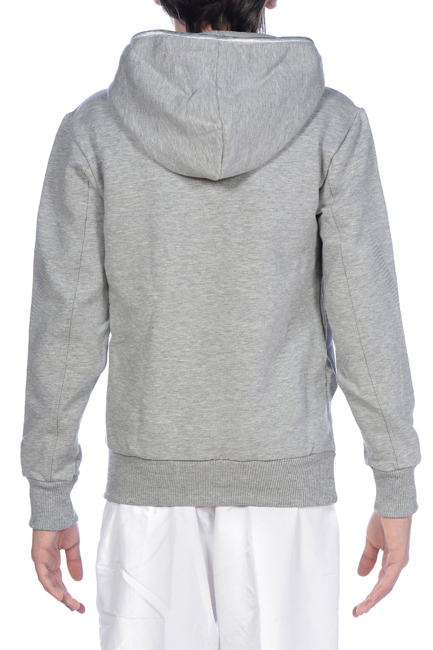 JR TL HOODIE MEDIUM GREY MELANGE 3