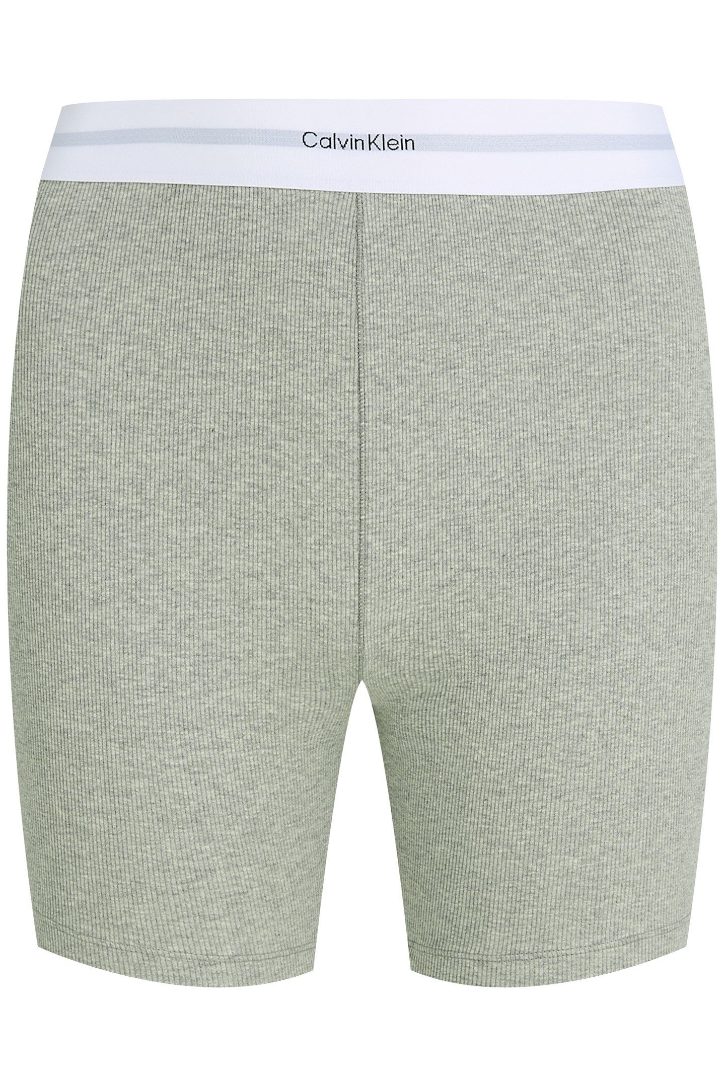 RIB BIKE SHORT GREY HEATHER 4