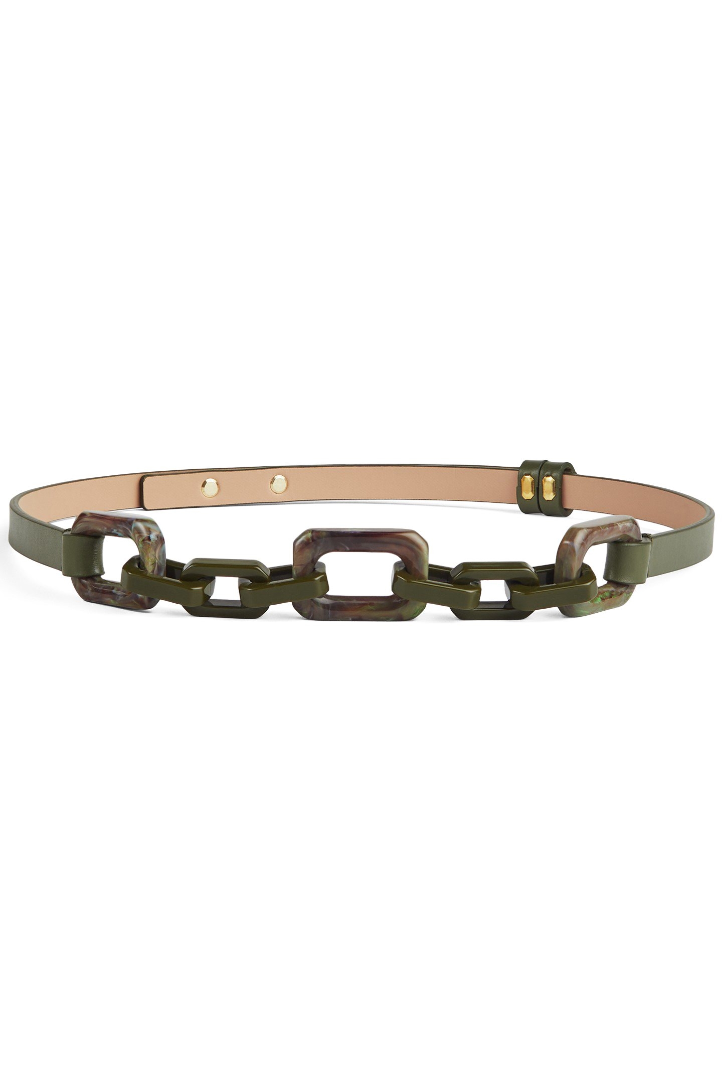 BT ASPEN RESIN CHAIN BELT GREEN 1