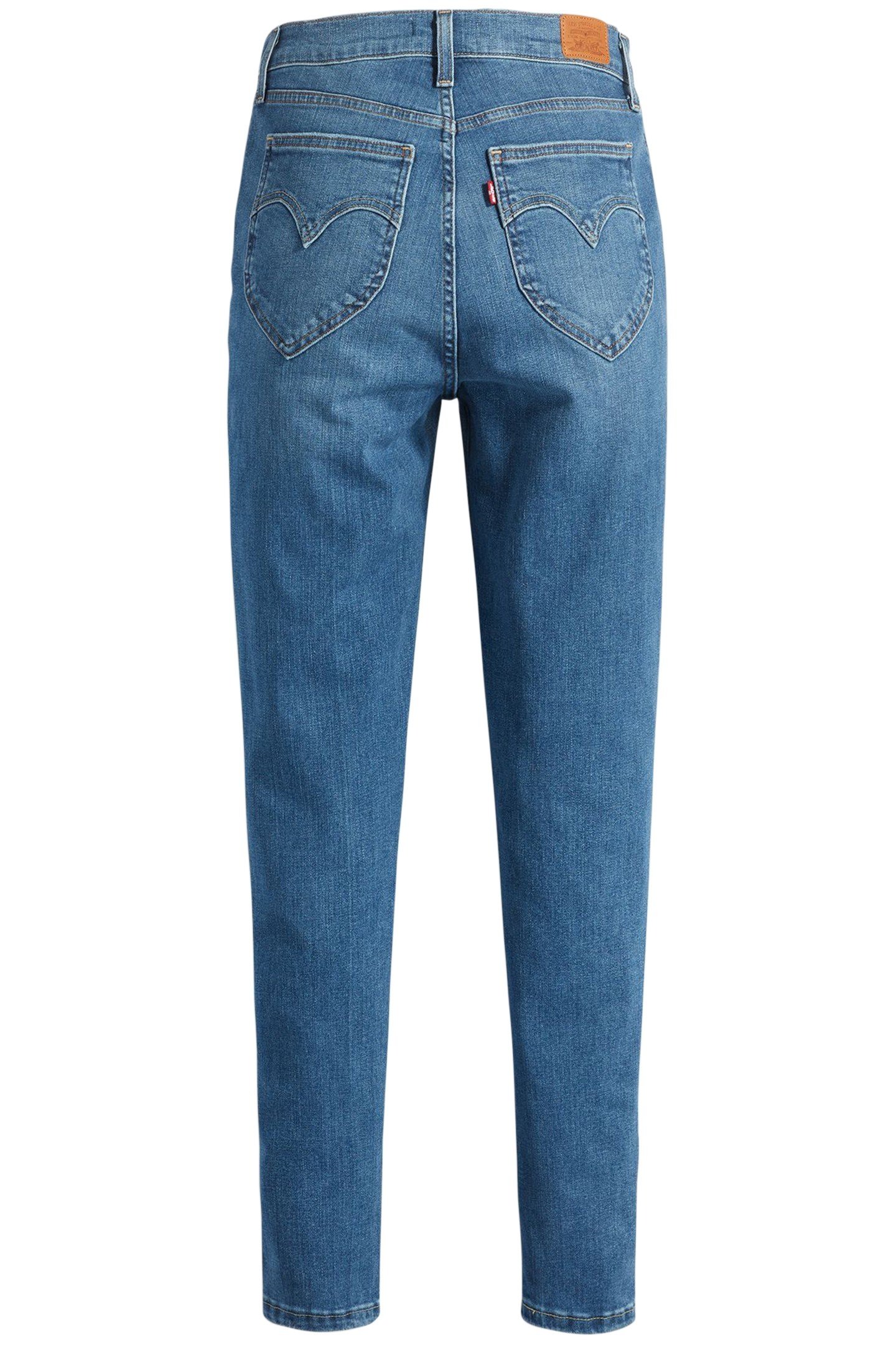 RETRO HIGH SKINNY JEANS MED INDIGO 4