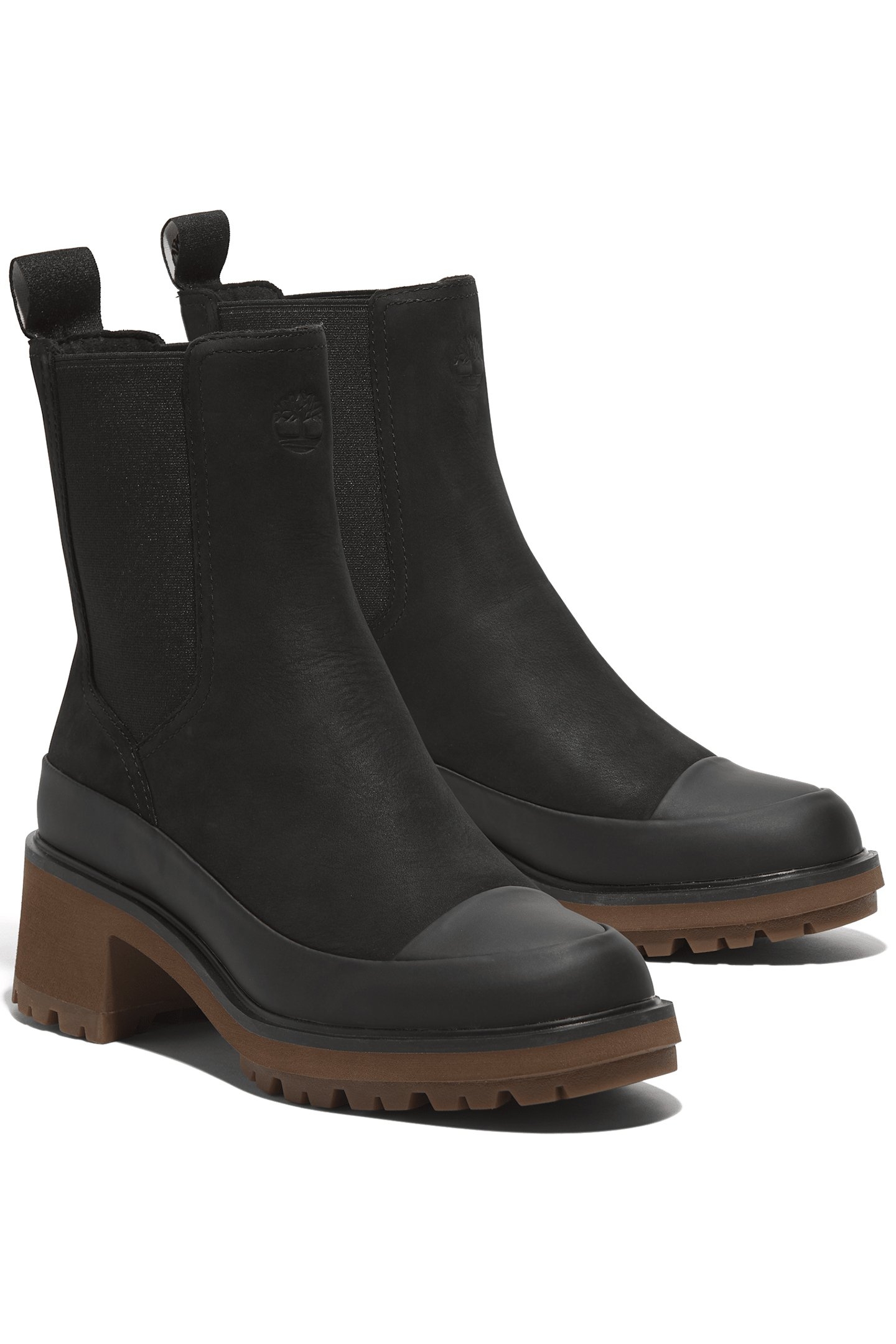 KORI PARK MID CHELSEA BOOT BLACK NUBUCK 2