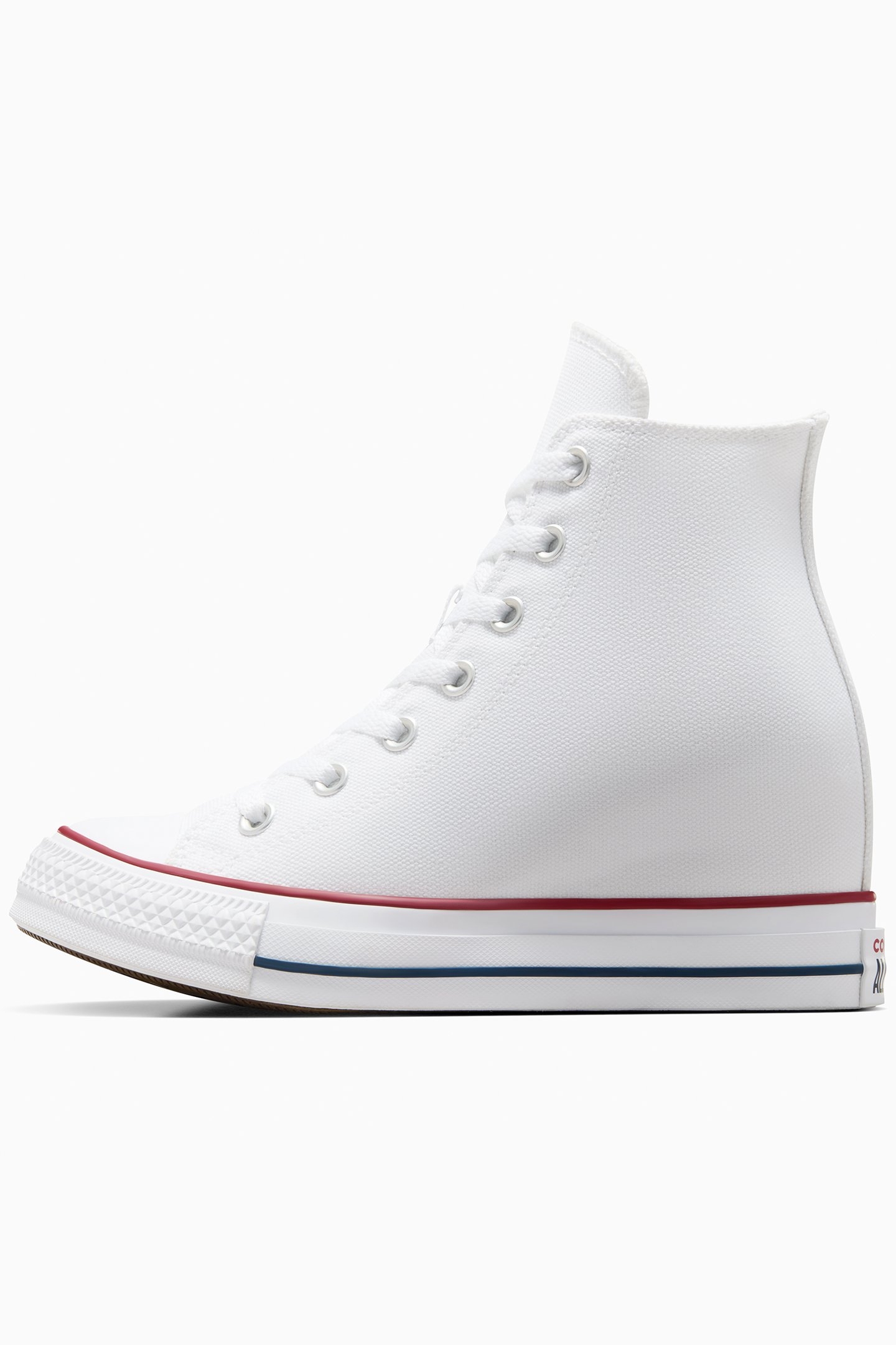 CTAS WEDGE HI WHITE/RED WHITE/RED 7