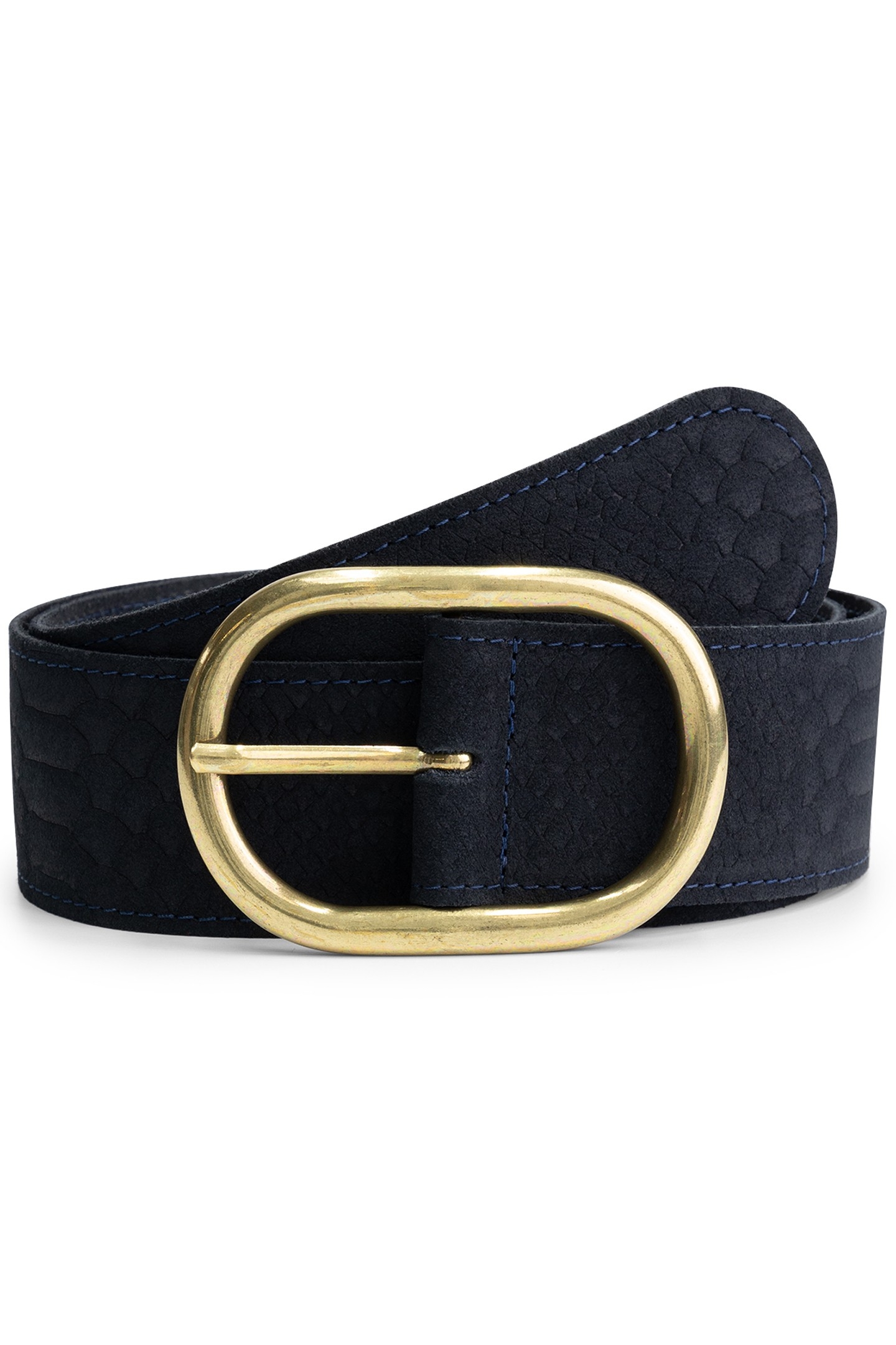 BELT - OLIVIA SUEDE NAVY 1