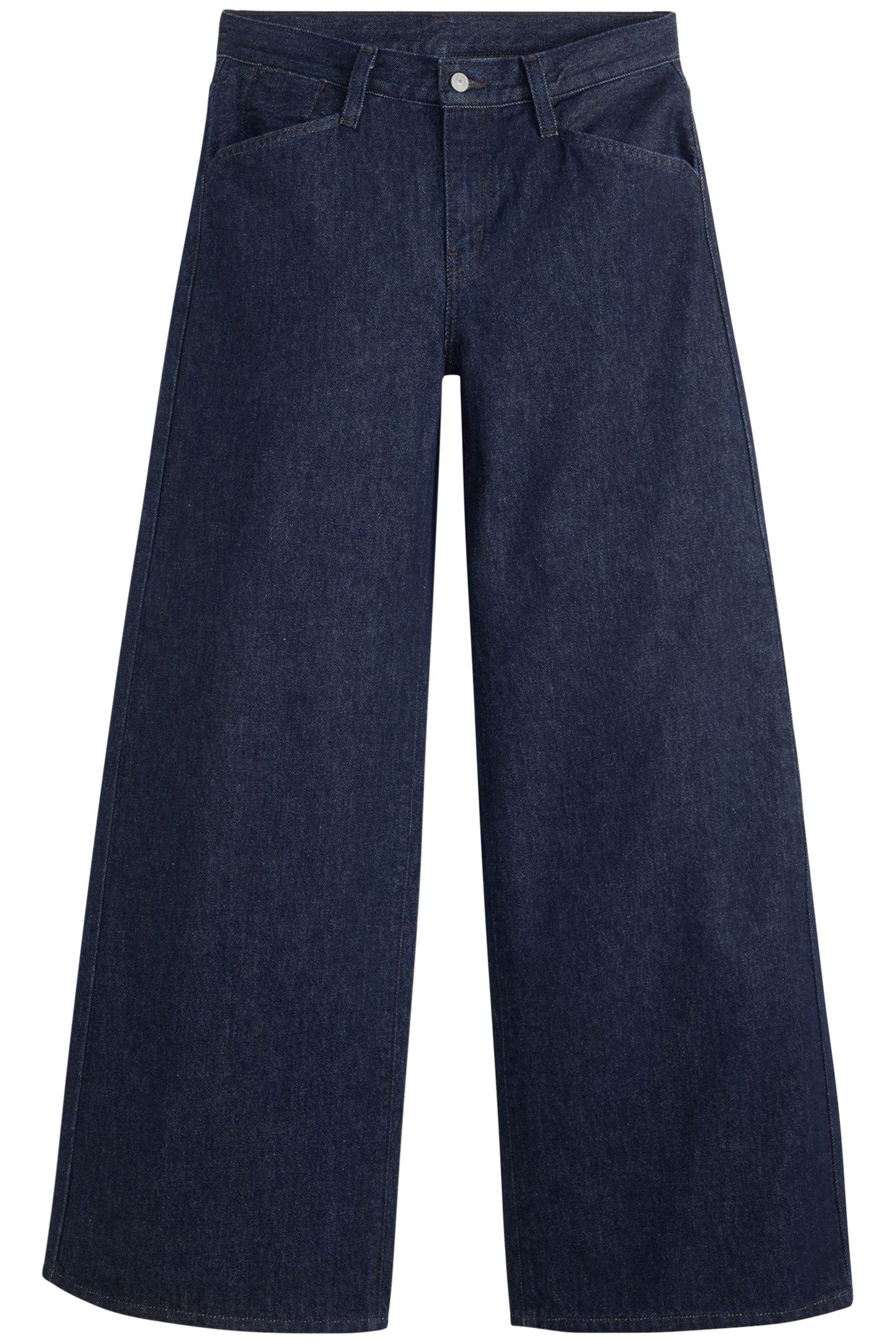 95 BAGGY WIDE LEG JEANS DARK INDIGO 4