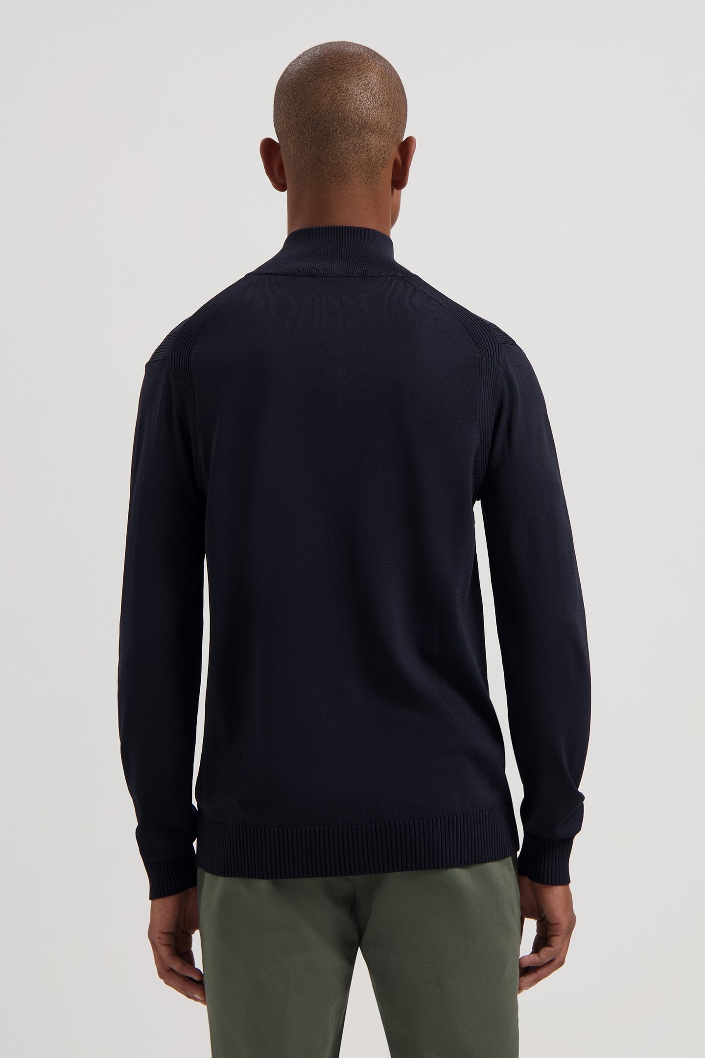 DS_TECH KNIT SKIPPER DK. NAVY 2