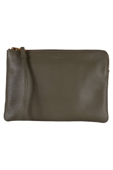 GRAINED LEATHER ENVELOPE BAG 2